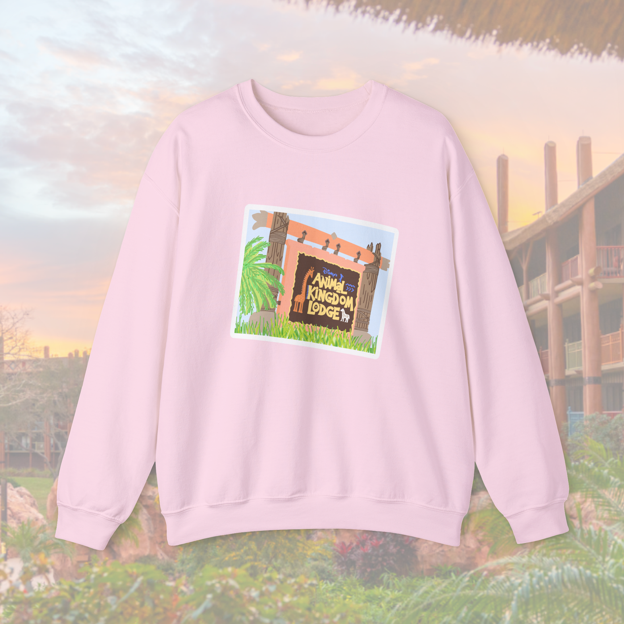 CHOOSE TEE OR CREW- Animal K Lodge