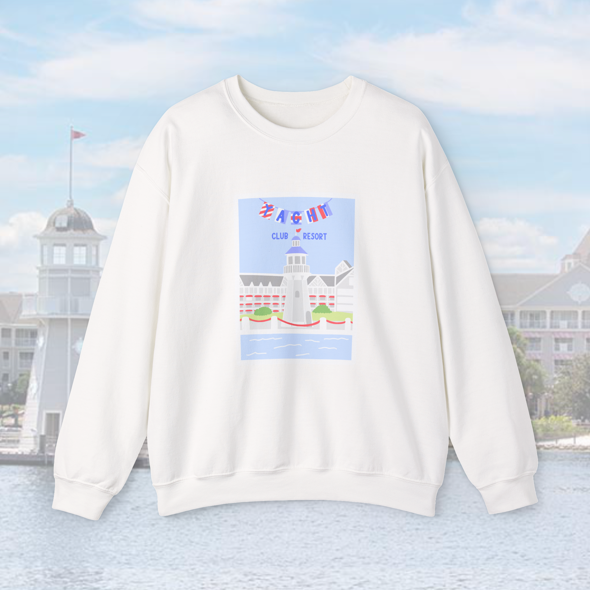 CHOOSE TEE OR CREW- Yacht Club