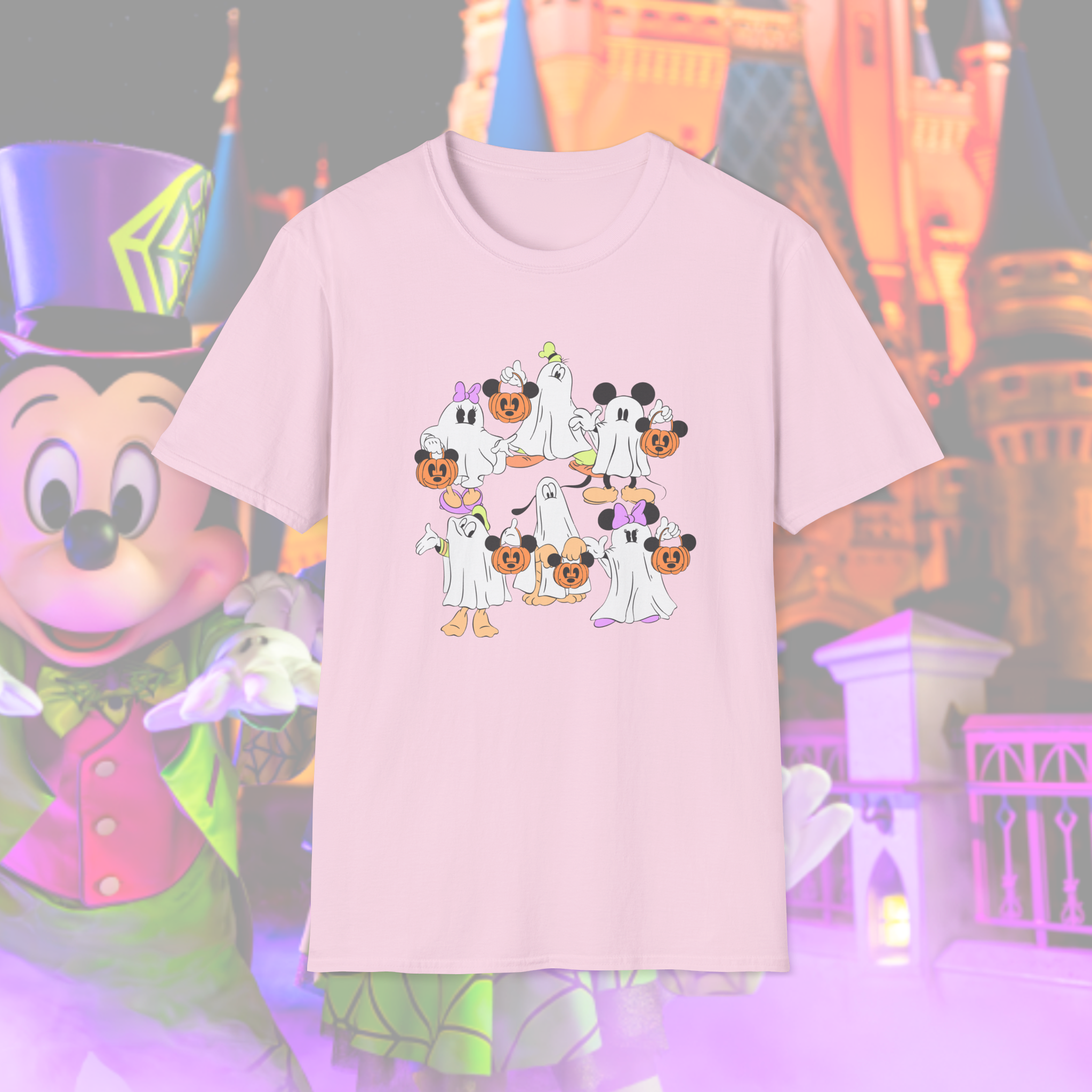CHOOSE TEE OR CREW- Ghost Characters