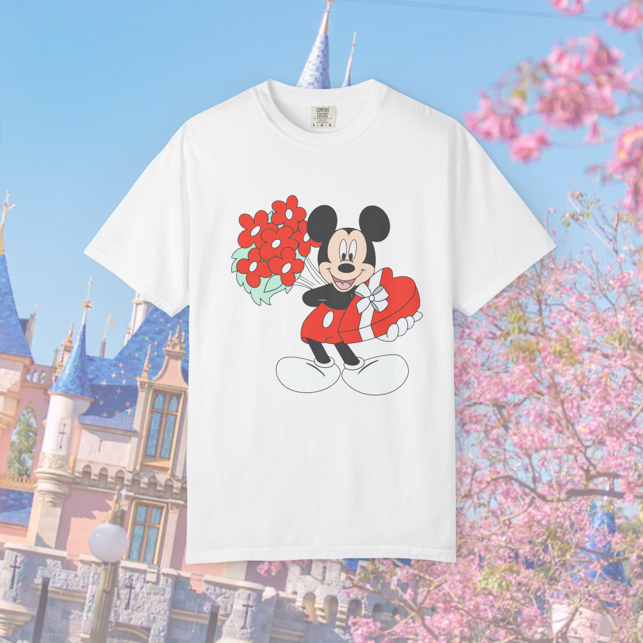 CHOOSE TEE OR CREW- Valentine's Mr Mouse