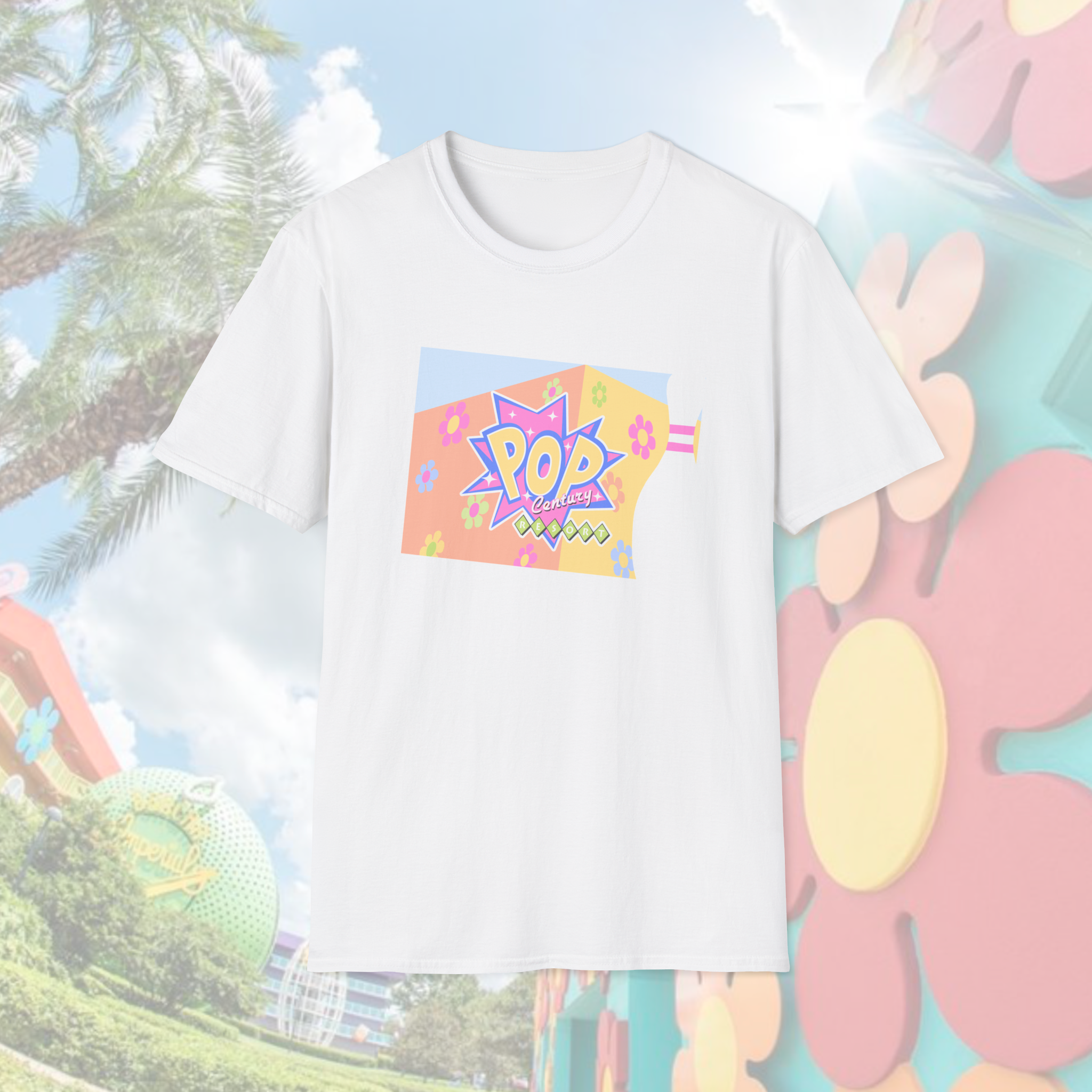 CHOOSE TEE OR CREW- Pop