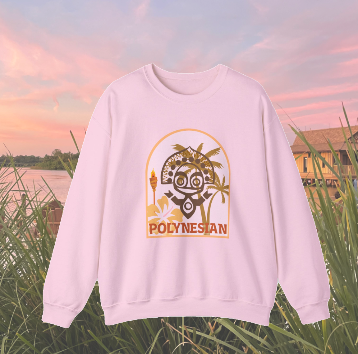 CHOOSE TEE OR CREW- Poly