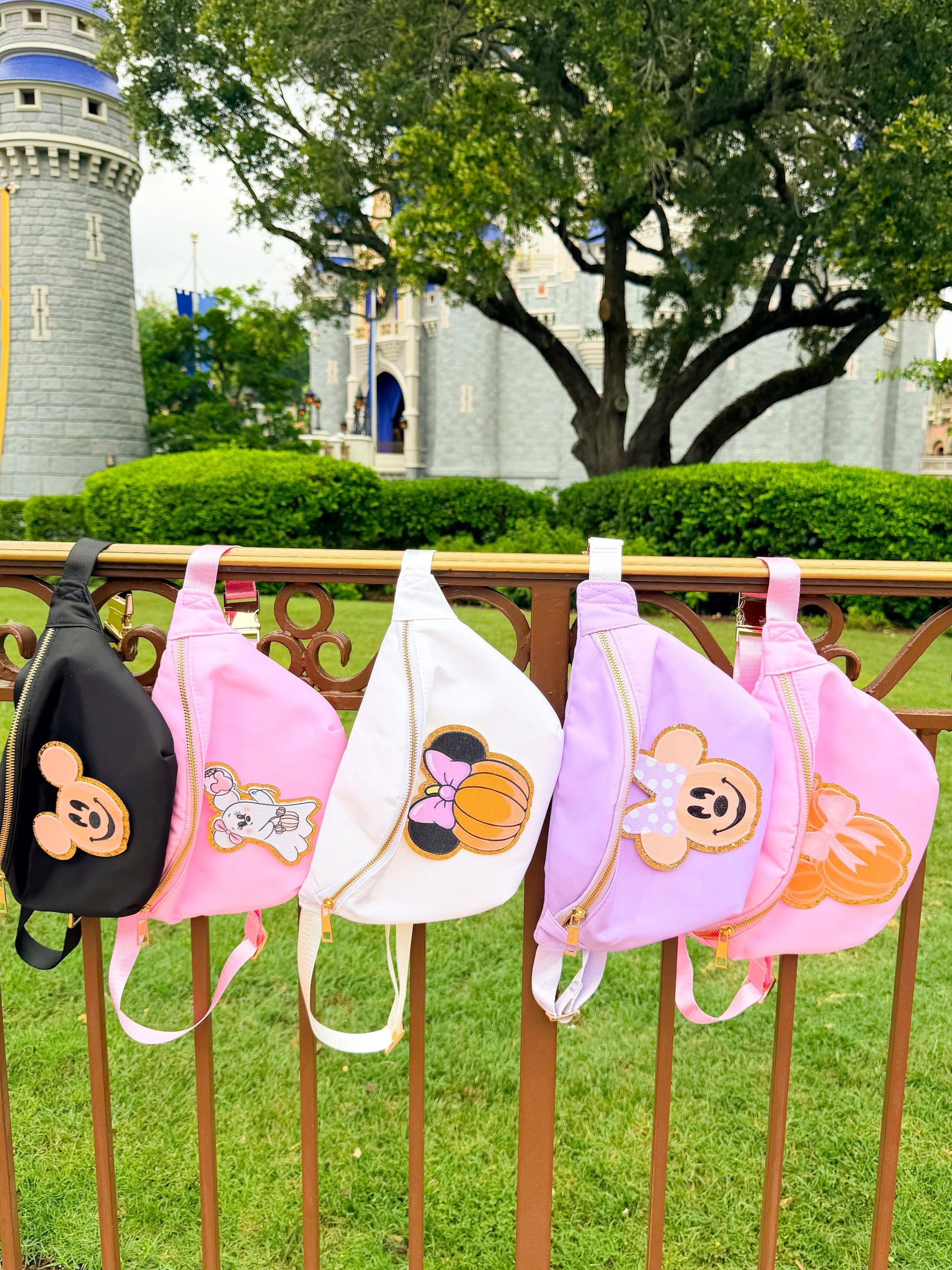 Mouse Pumpkins Fanny Packs