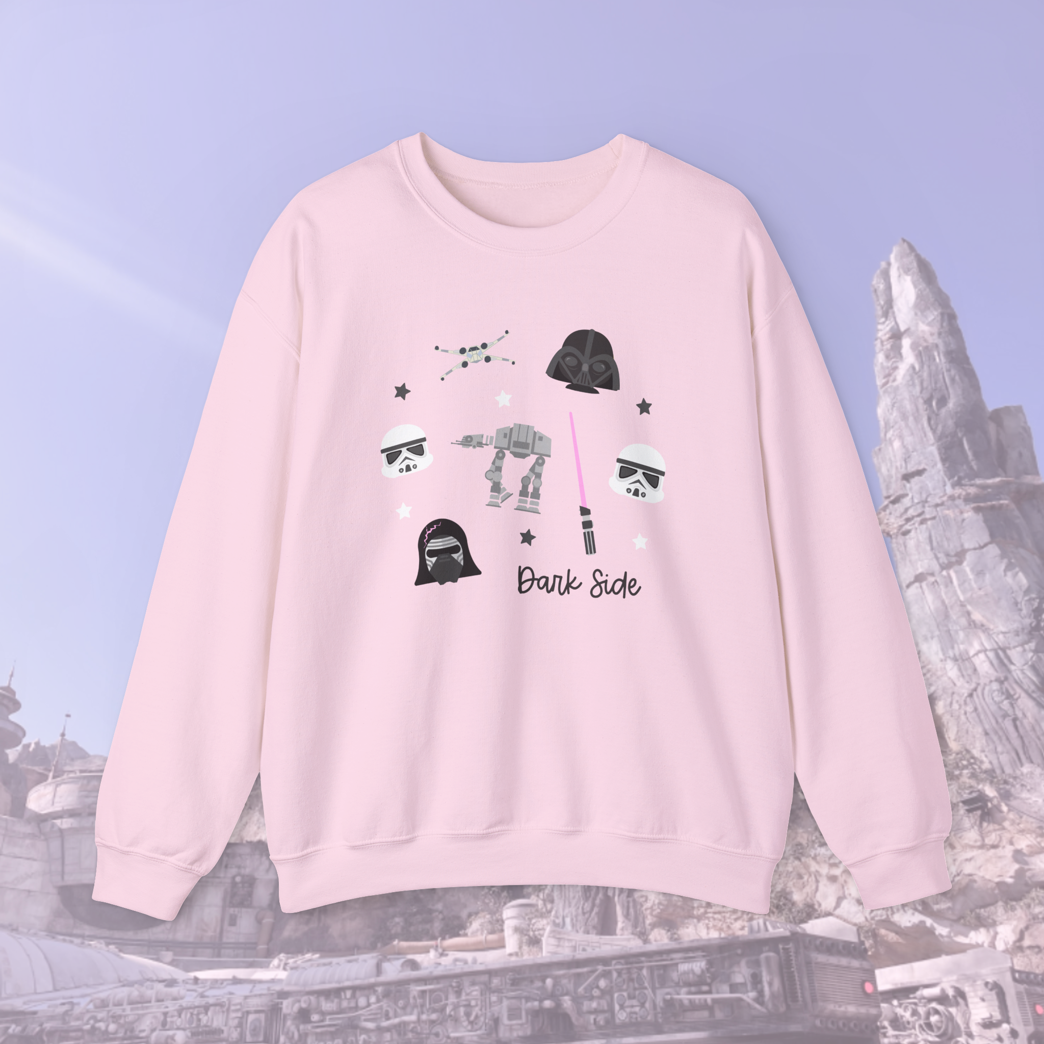 CHOOSE TEE OR CREW-  Dark Side