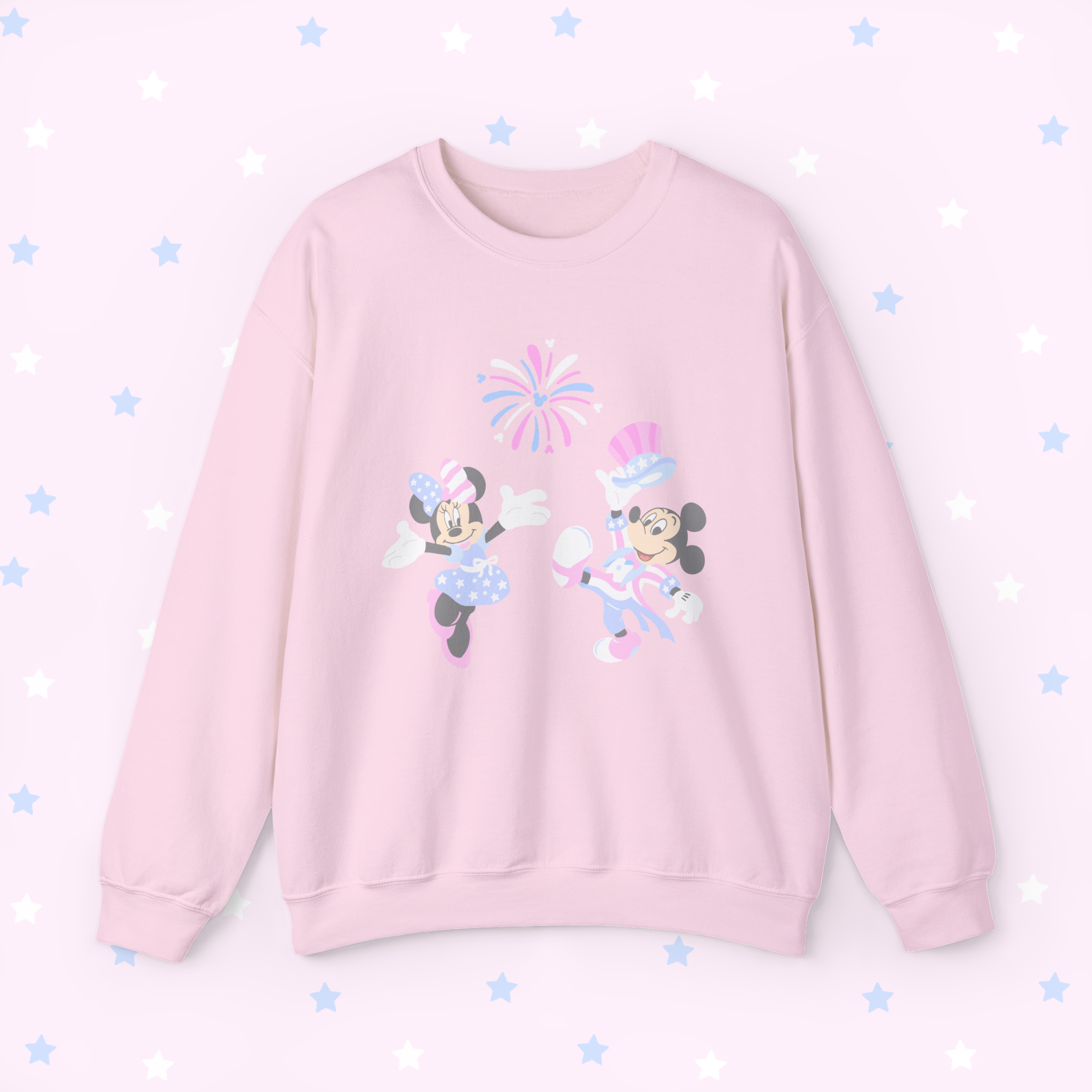 CHOOSE TEE OR CREW- Patriotic  Mouse