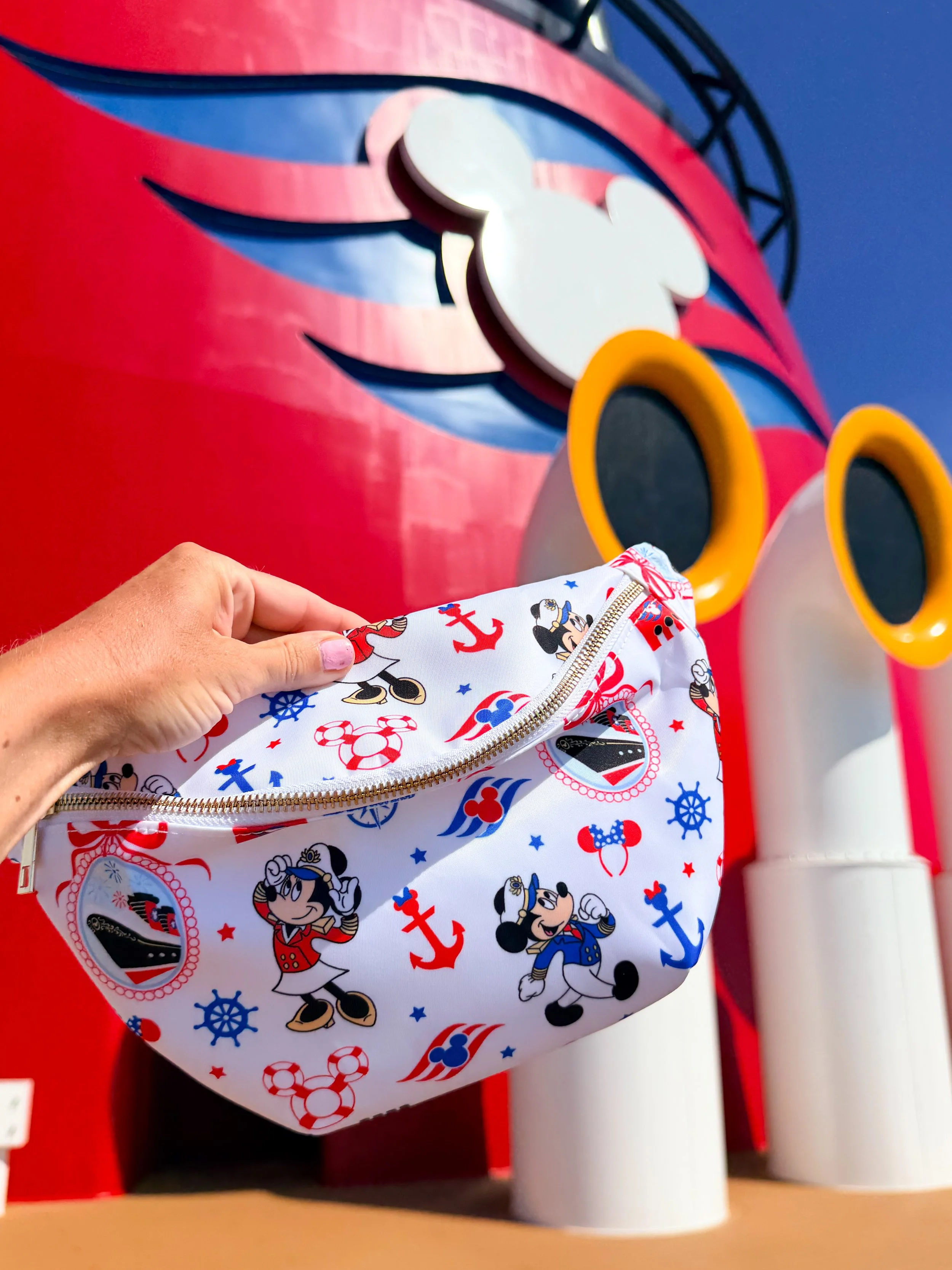 Cruise Print Fanny Pack