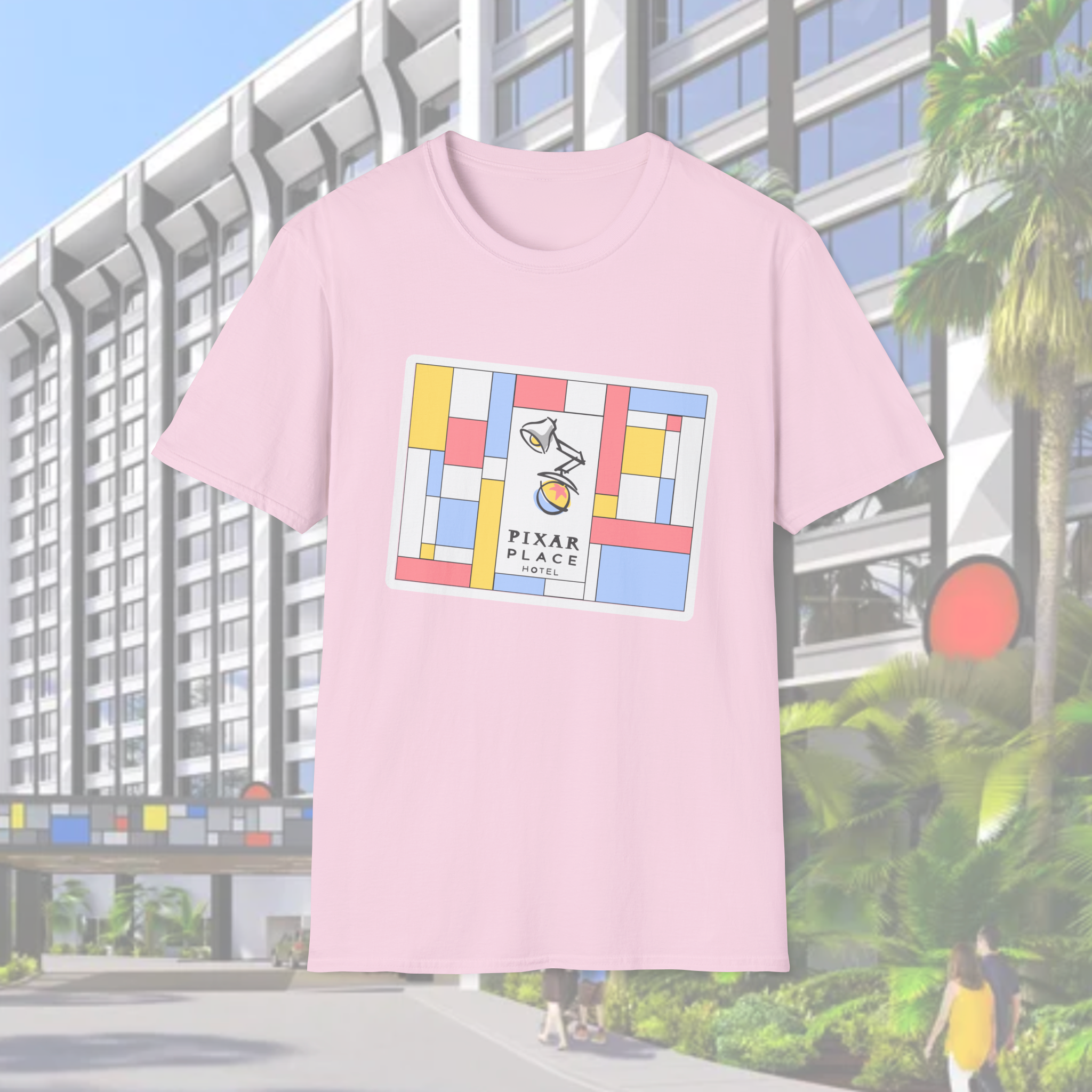 CHOOSE TEE OR CREW- P I X A R Place