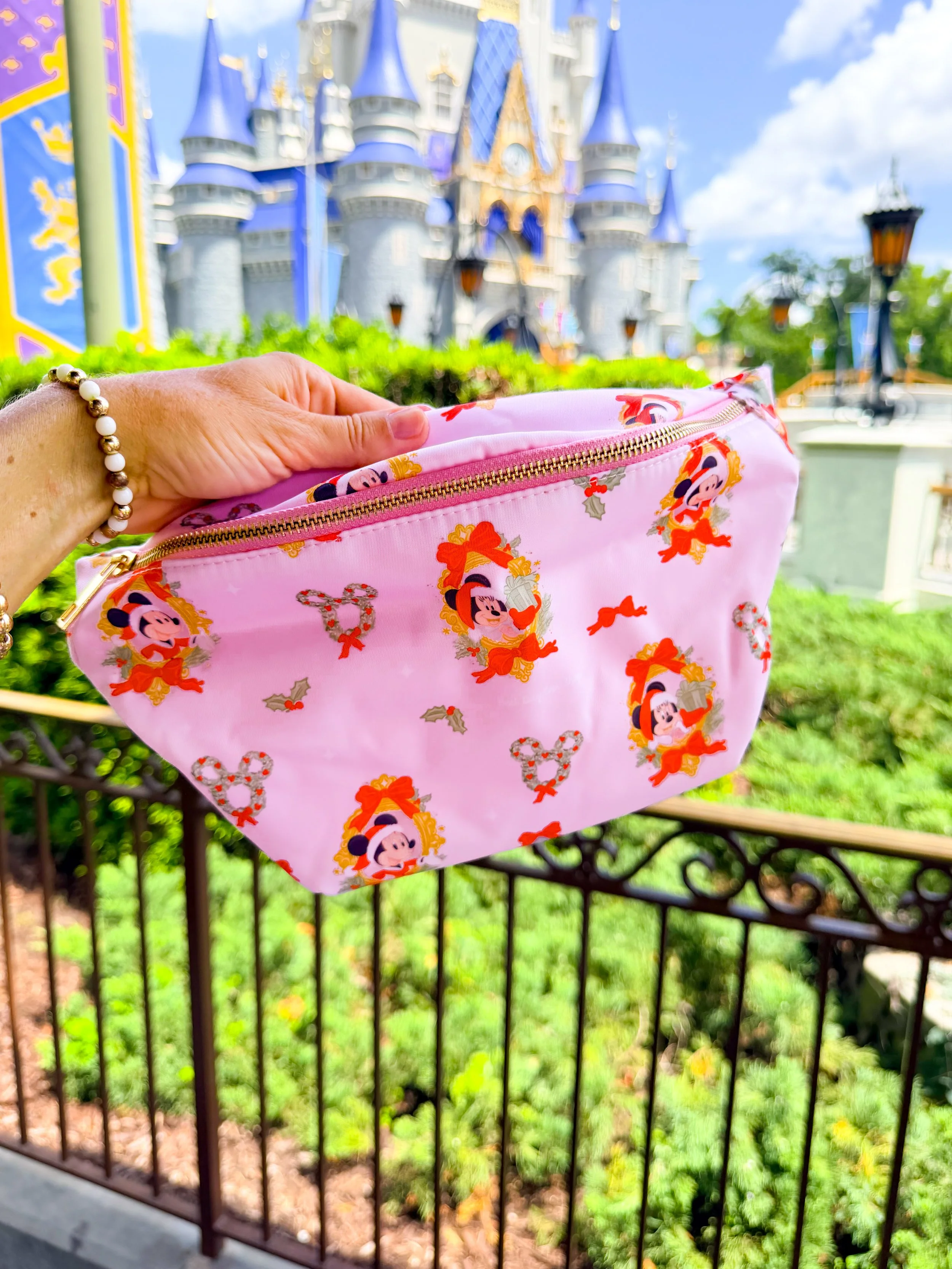 Christmas Mouse Fanny Pack