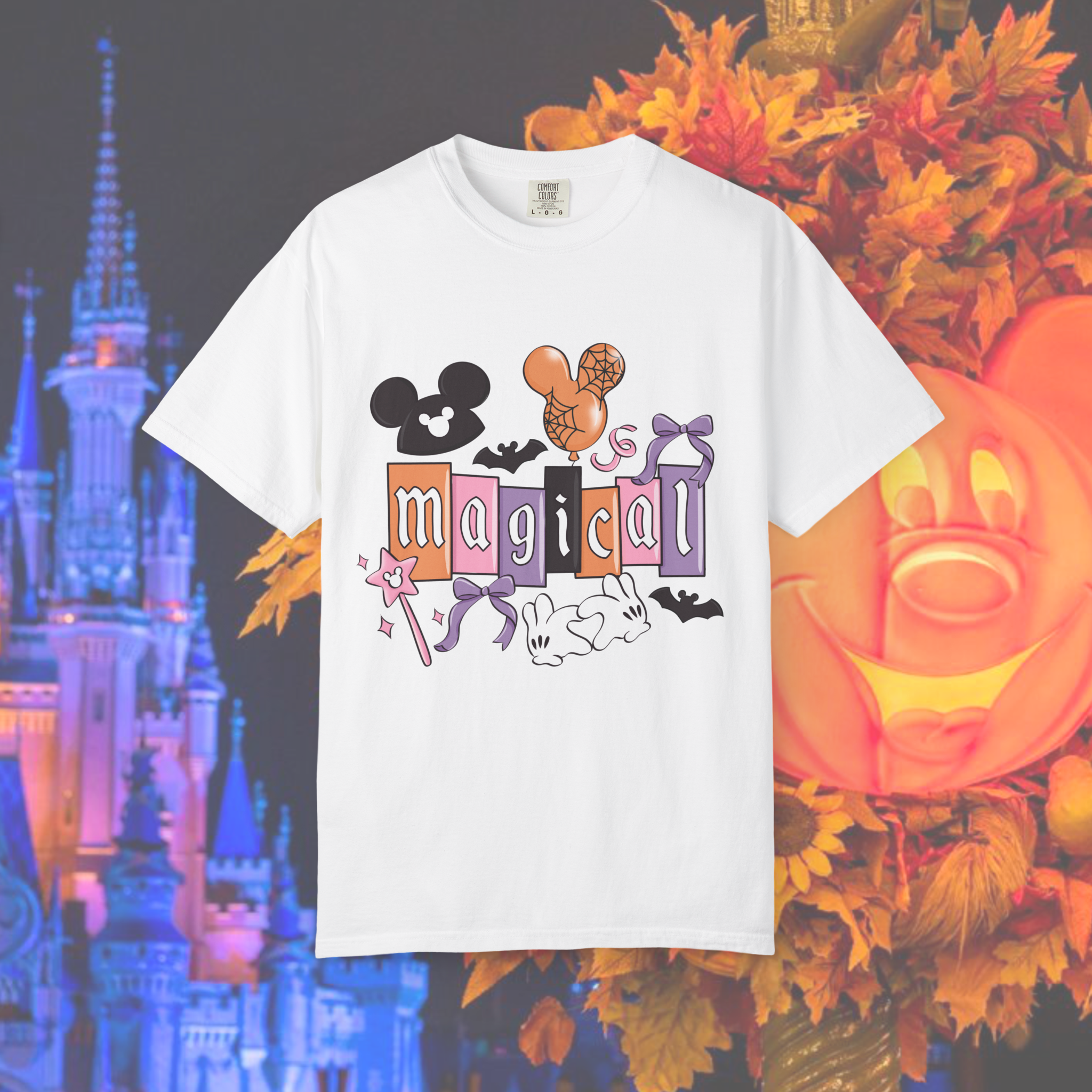 CHOOSE TEE OR CREW- Magical Halloween