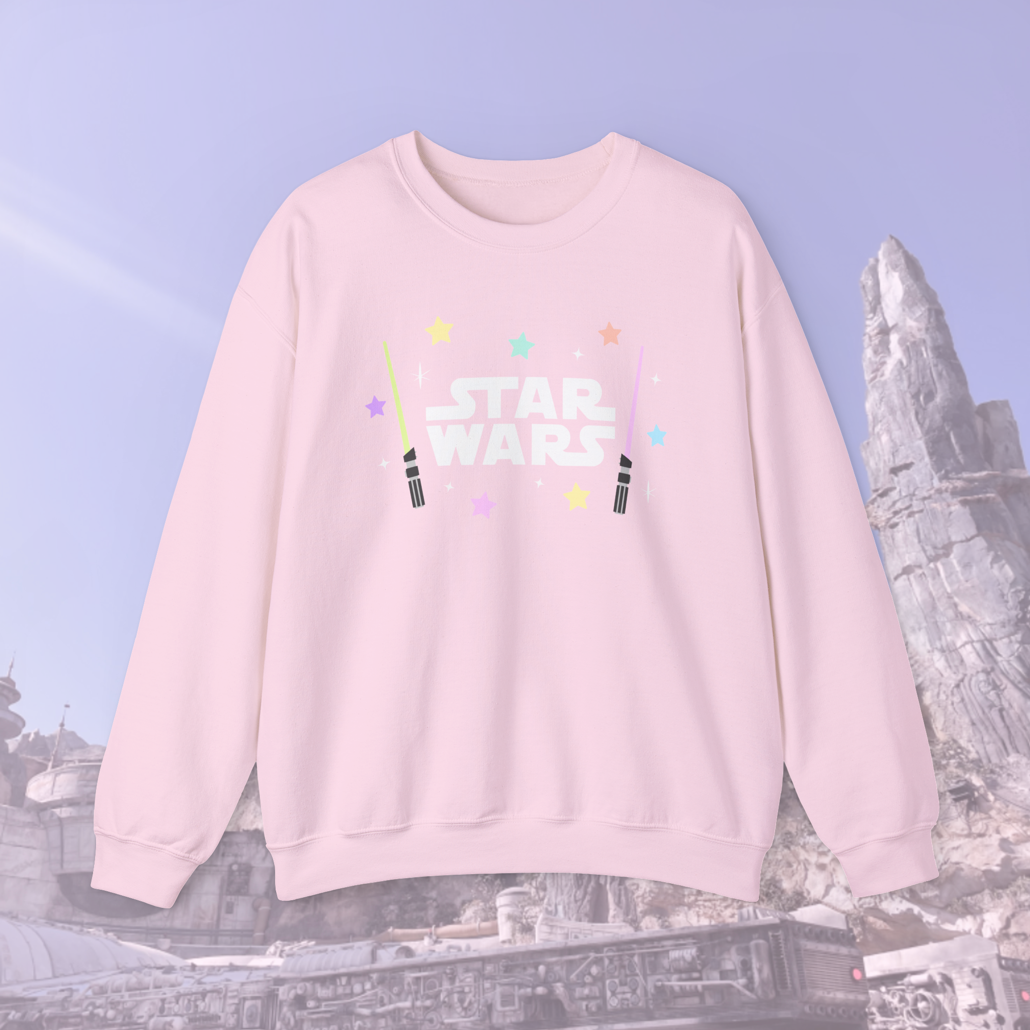 CHOOSE TEE OR CREW-  SW Logo