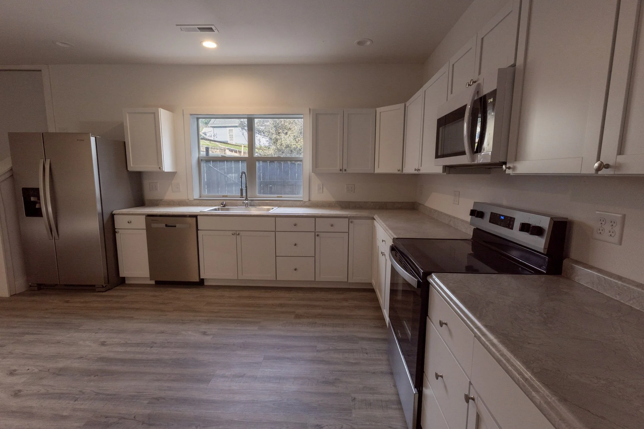 second kitchen view in a lead sd apartment rental on railroad ave