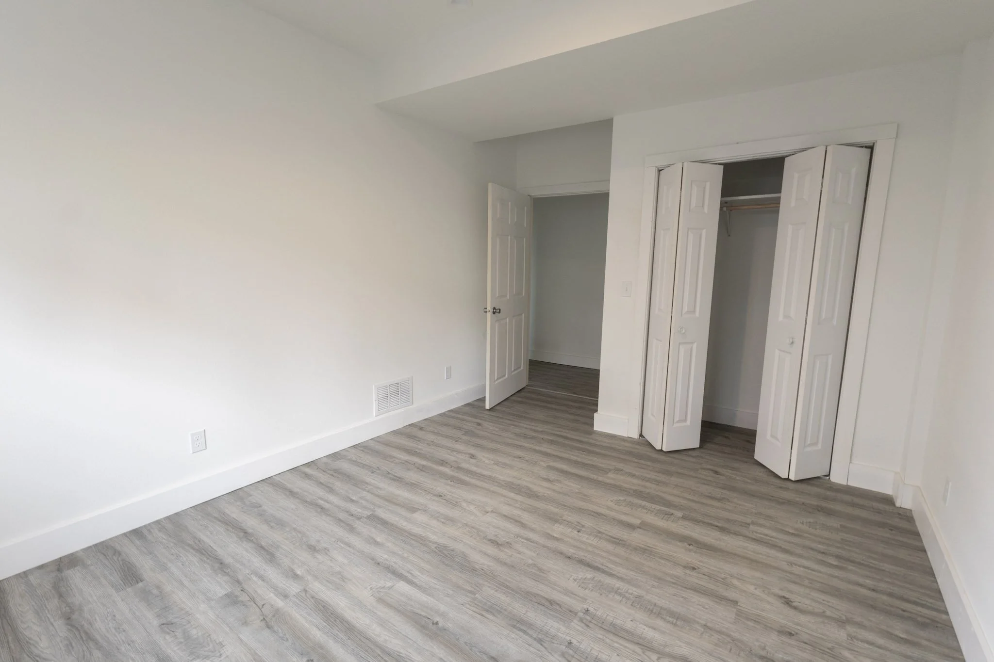 second bedroom closet in a lead sd apartment rental