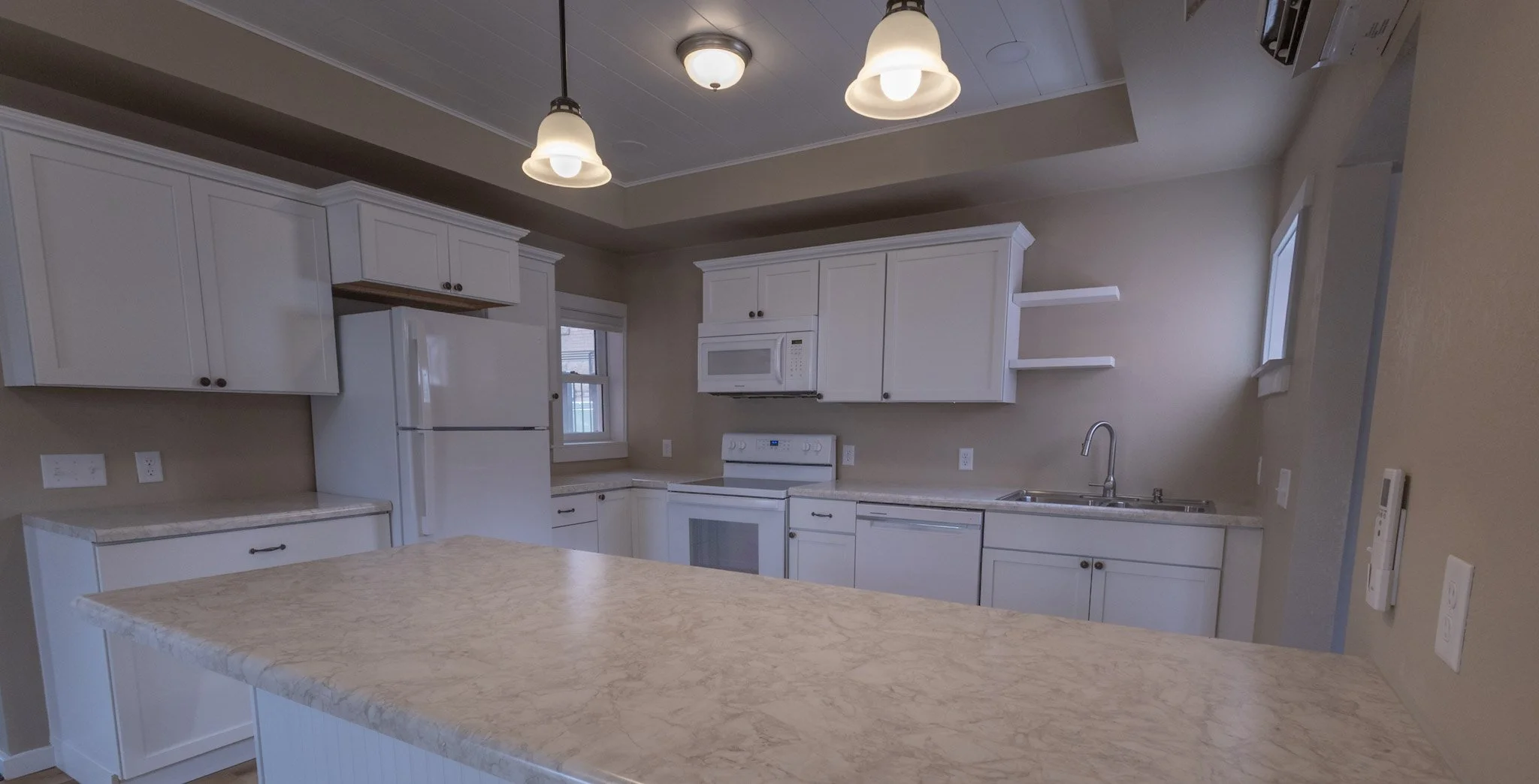 newly remodeled kitchen in Deadwood home for rent