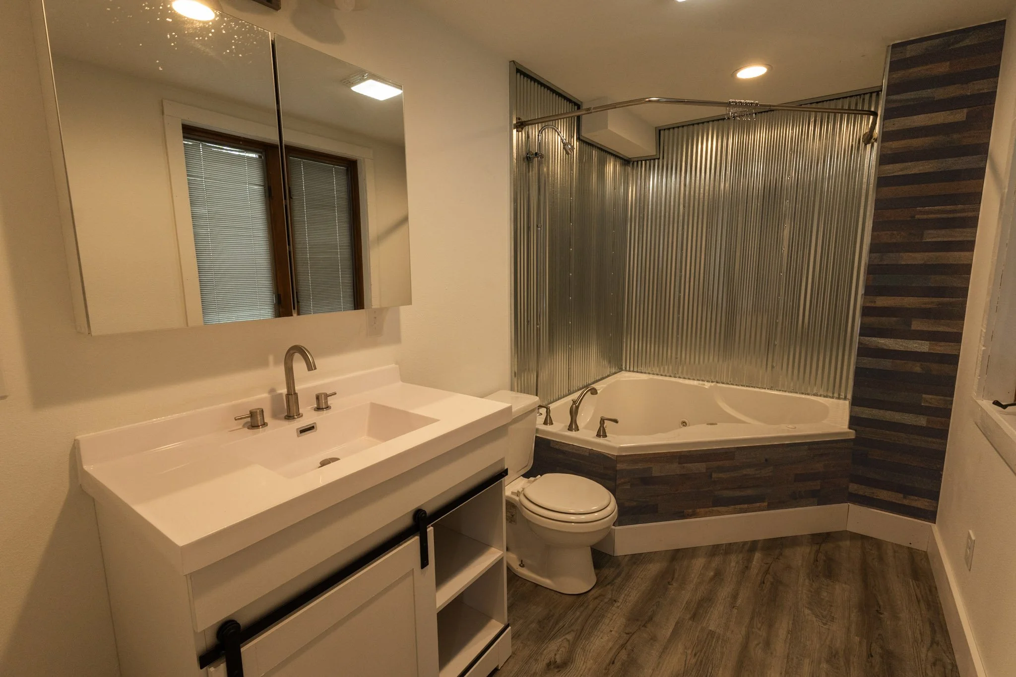 Main bathroom in a lead sd apartment rental