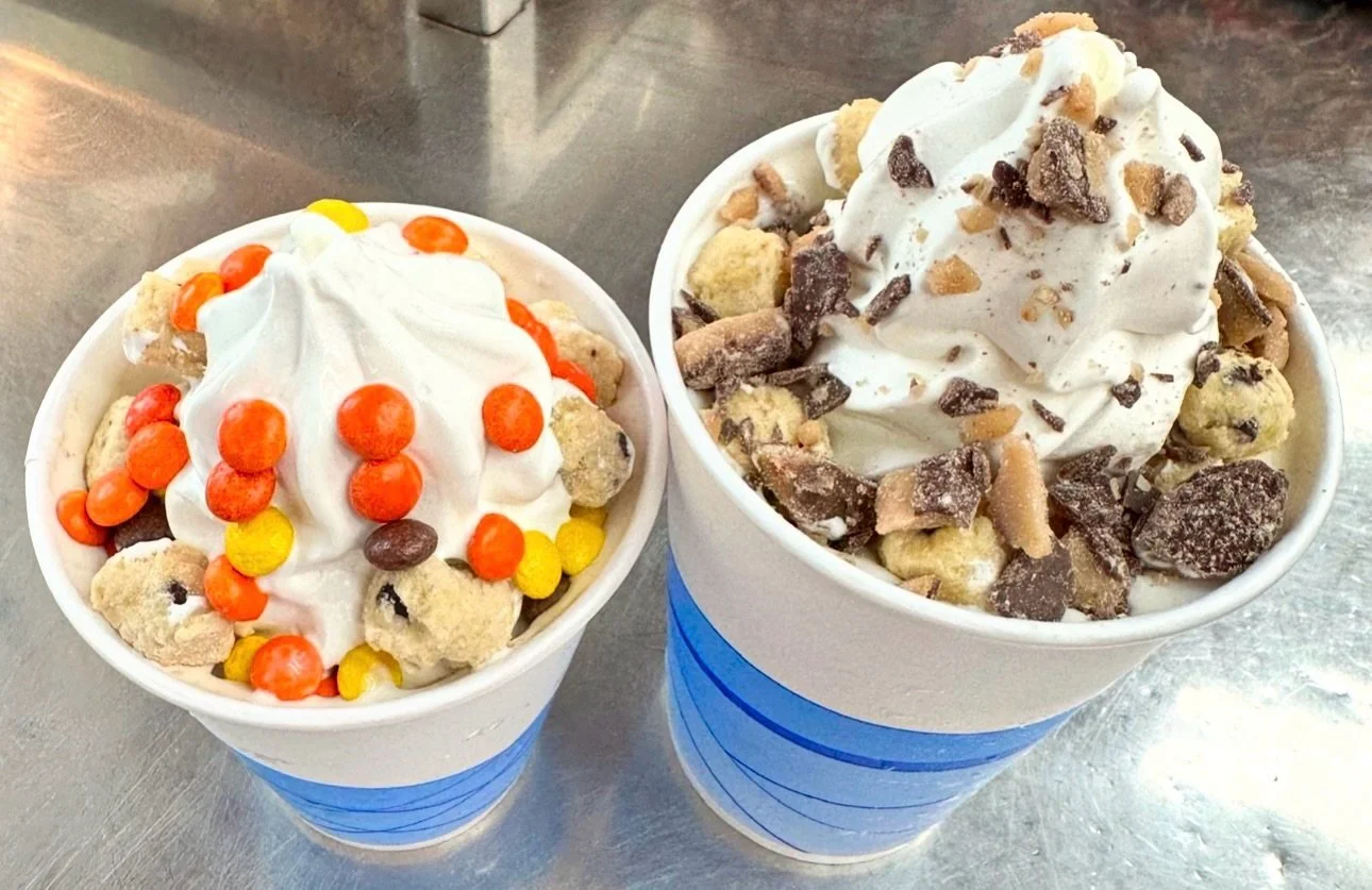 Arctic Swirls ❄️ Mix it your way 🍦 What combo are you creating?