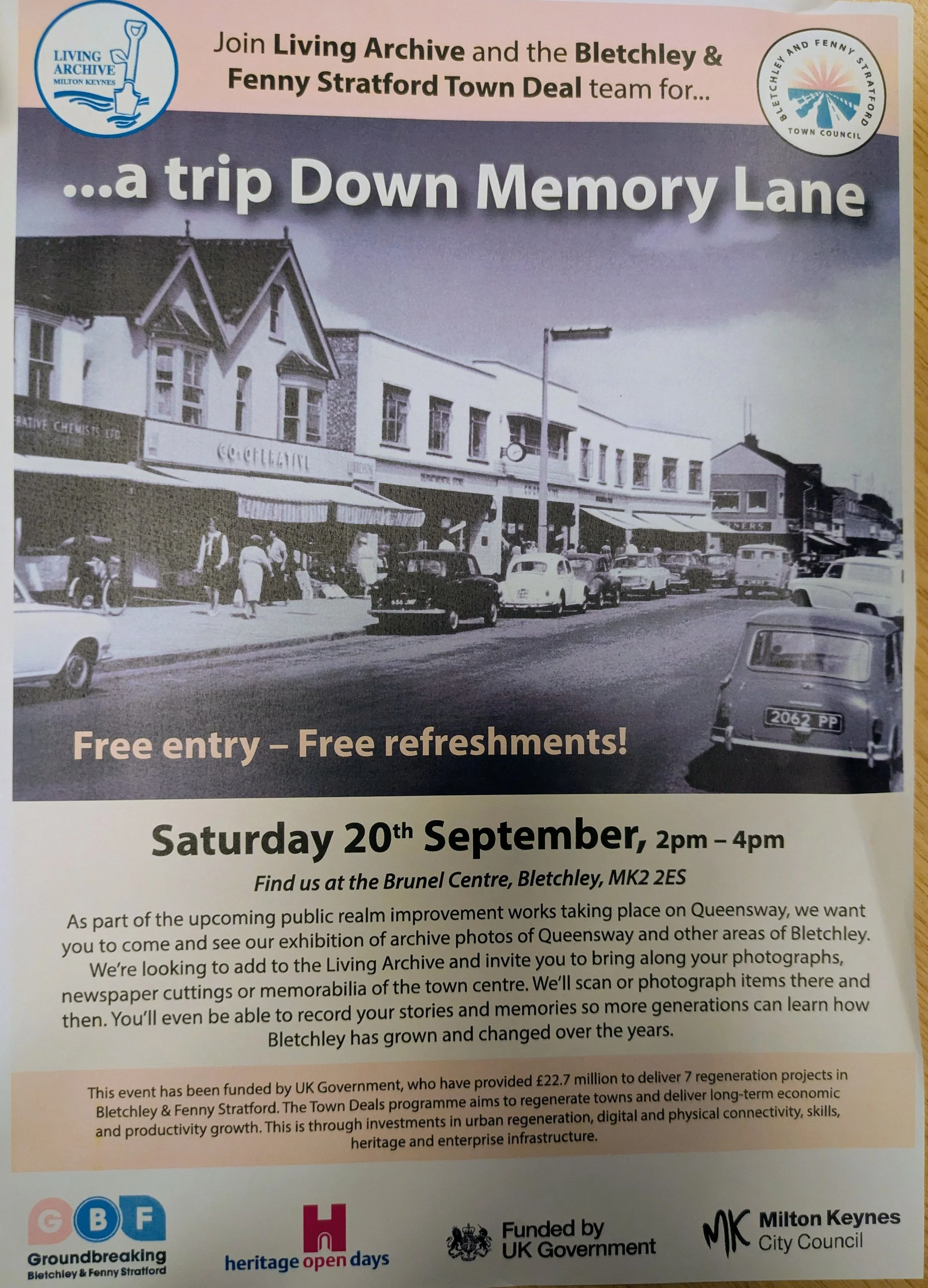 Living Archive event