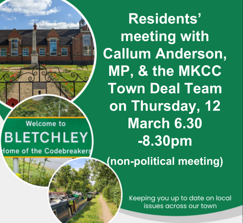 Residents Meeting with MP and MKCC Town Deal Team