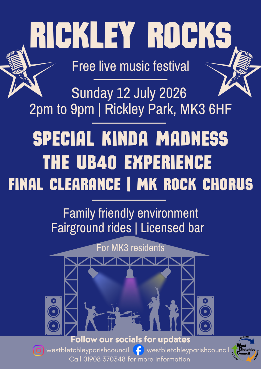 Rickley Rocks West Bletchley
