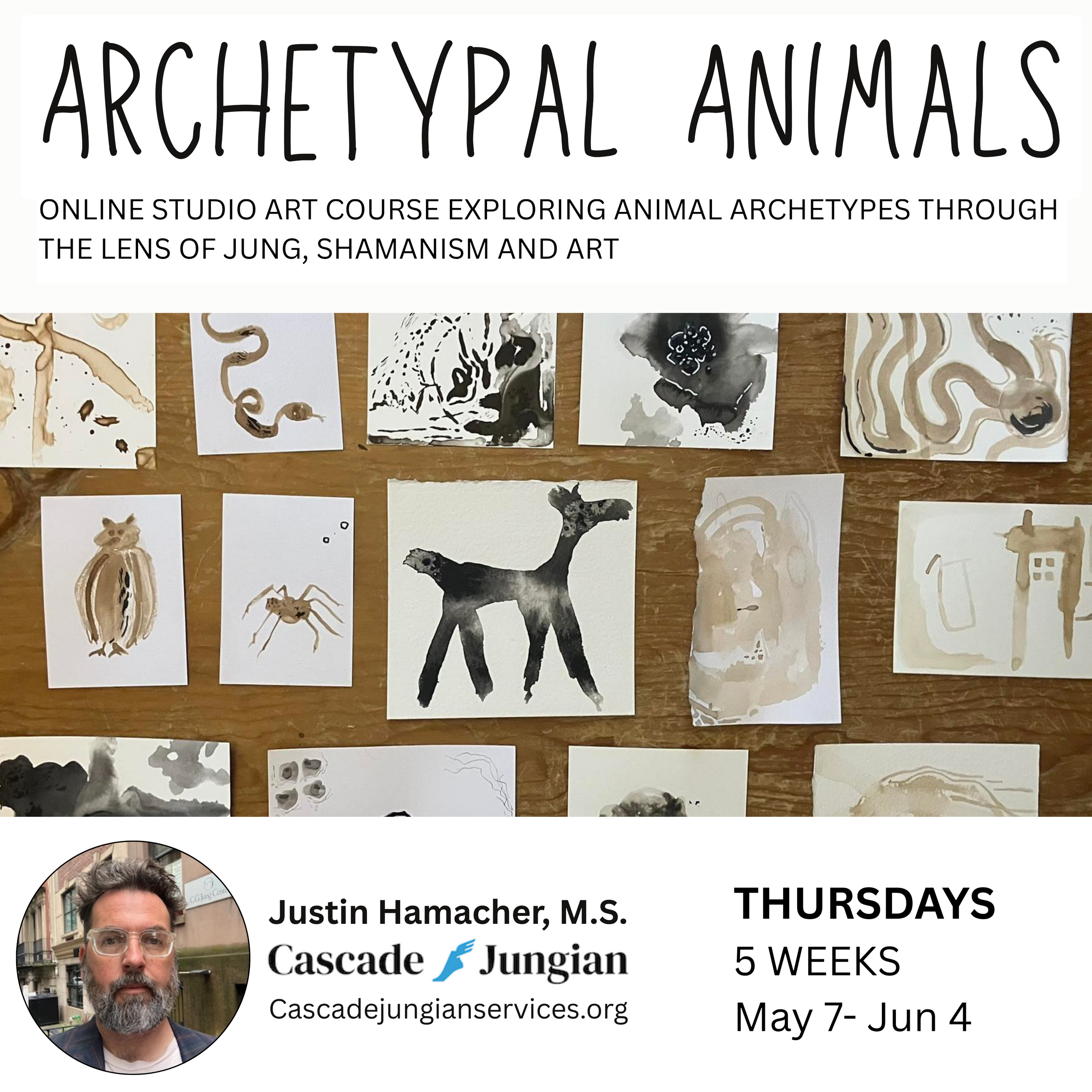 Archetypal Animals Studio, May 7 2026
