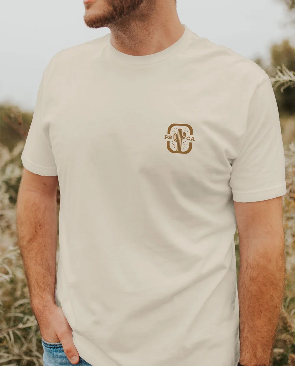 Mod Cactus Tee  Rooted in Palm Springs