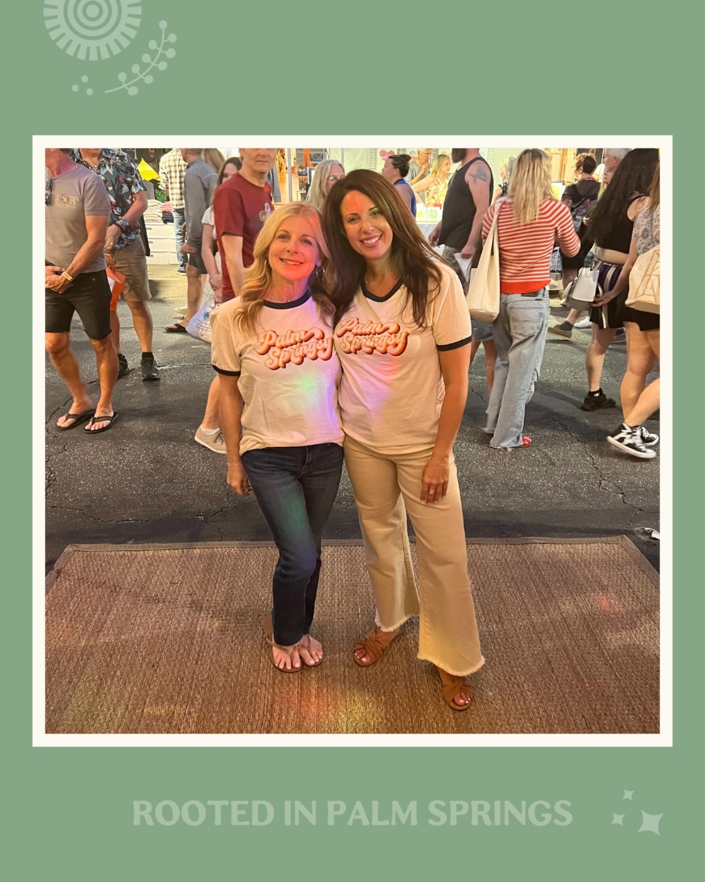 We loved meeting these besties twinning in our Palm Springsy Tees and celebrating a birthday!! 🎂🥳💝
*
*
*
*
*
#rootedinpalmsprings #palmsprings #palmspringsy #downtownpalmsprings #palmspringsca #palmspringscalifornia #palmspringslife #palmspringsst