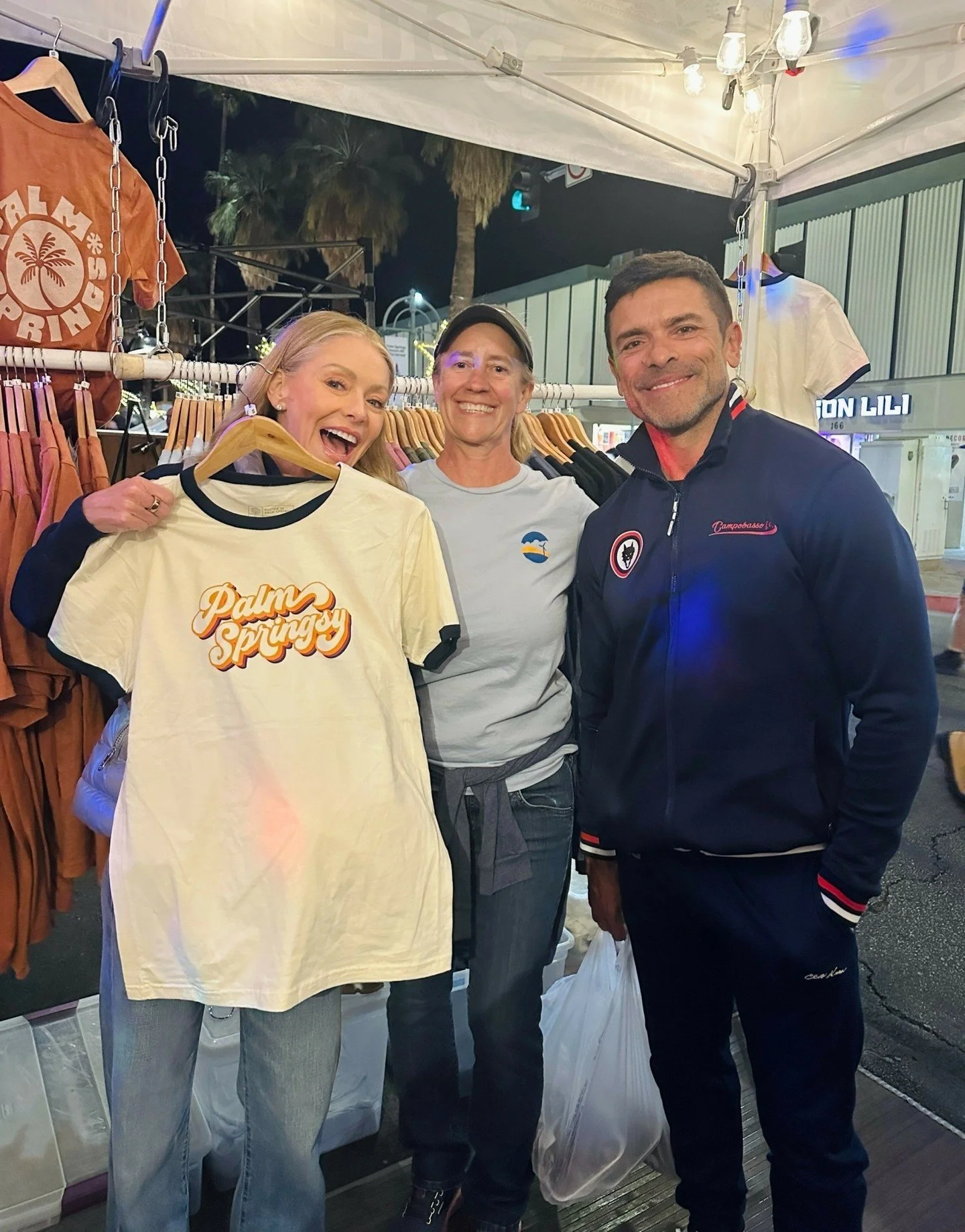 We had a blast earlier this week at the LIVE with Kelly and Mark taping. Thought it couldn't get any better until Kelly Ripa and Mark Consuelos casually stopped by our booth last night @psvillagefest!! 🤩💖 They were just as friendly, funny, beautifu
