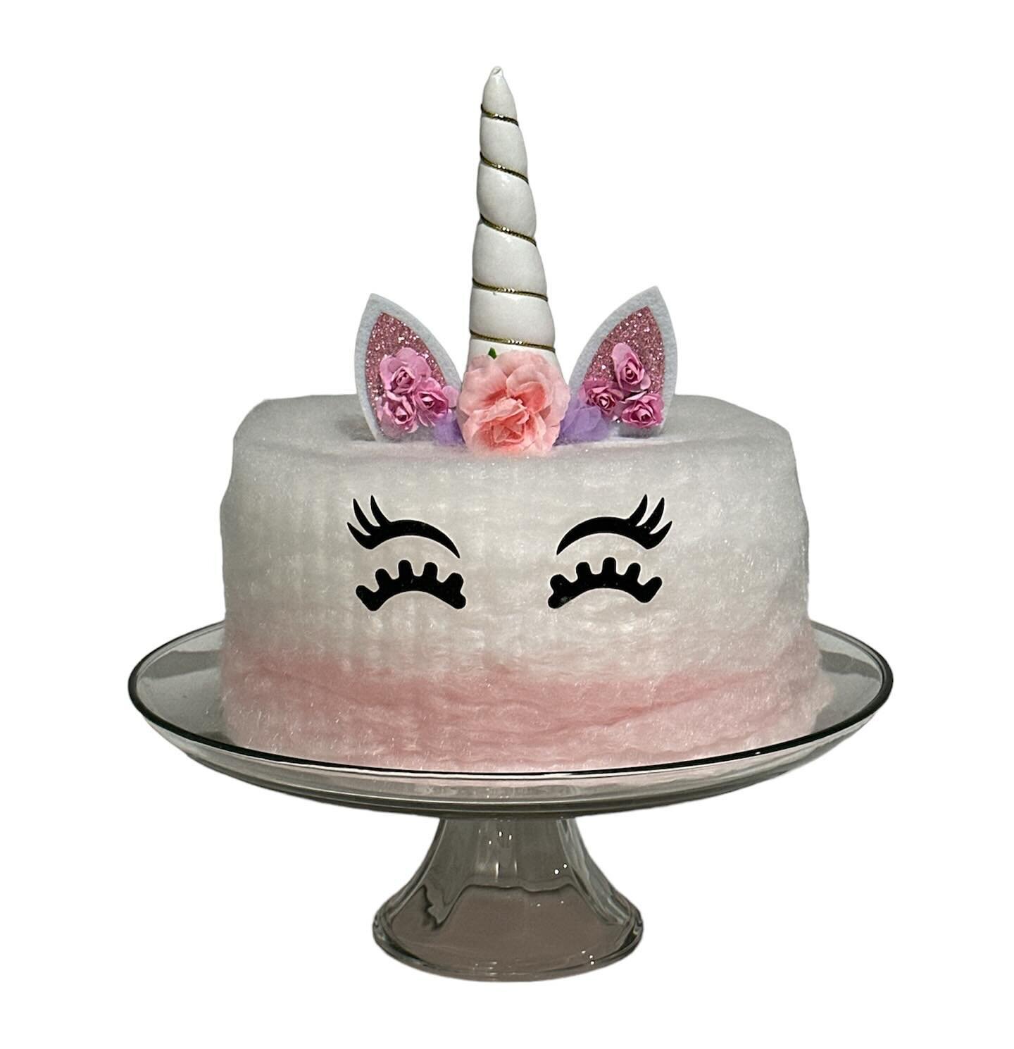 New product release! Add this adorable unicorn cotton candy cake to your next party. Contact us if you would like to order!