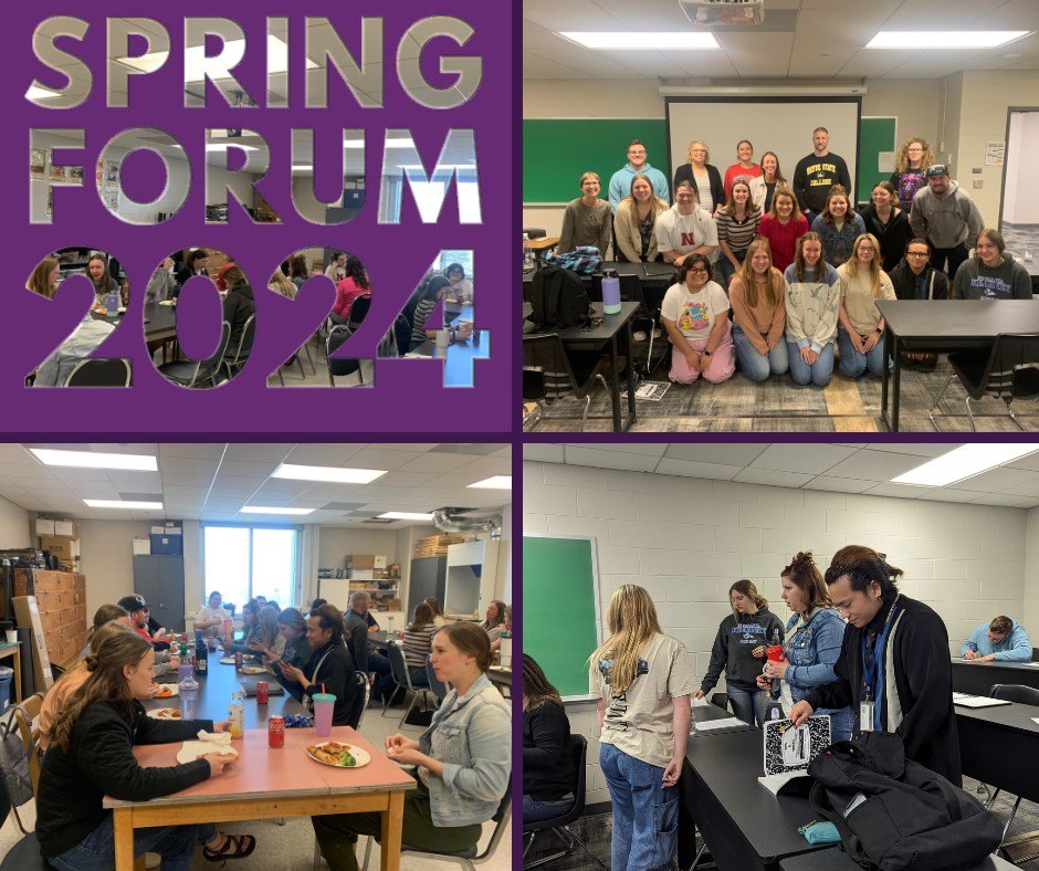 Each spring, a Nebraska college/university partners with NATA to host the spring forum for preservice students. This is an opportunity to attend professional development unique to college students entering the art education profession. 

On Saturday,