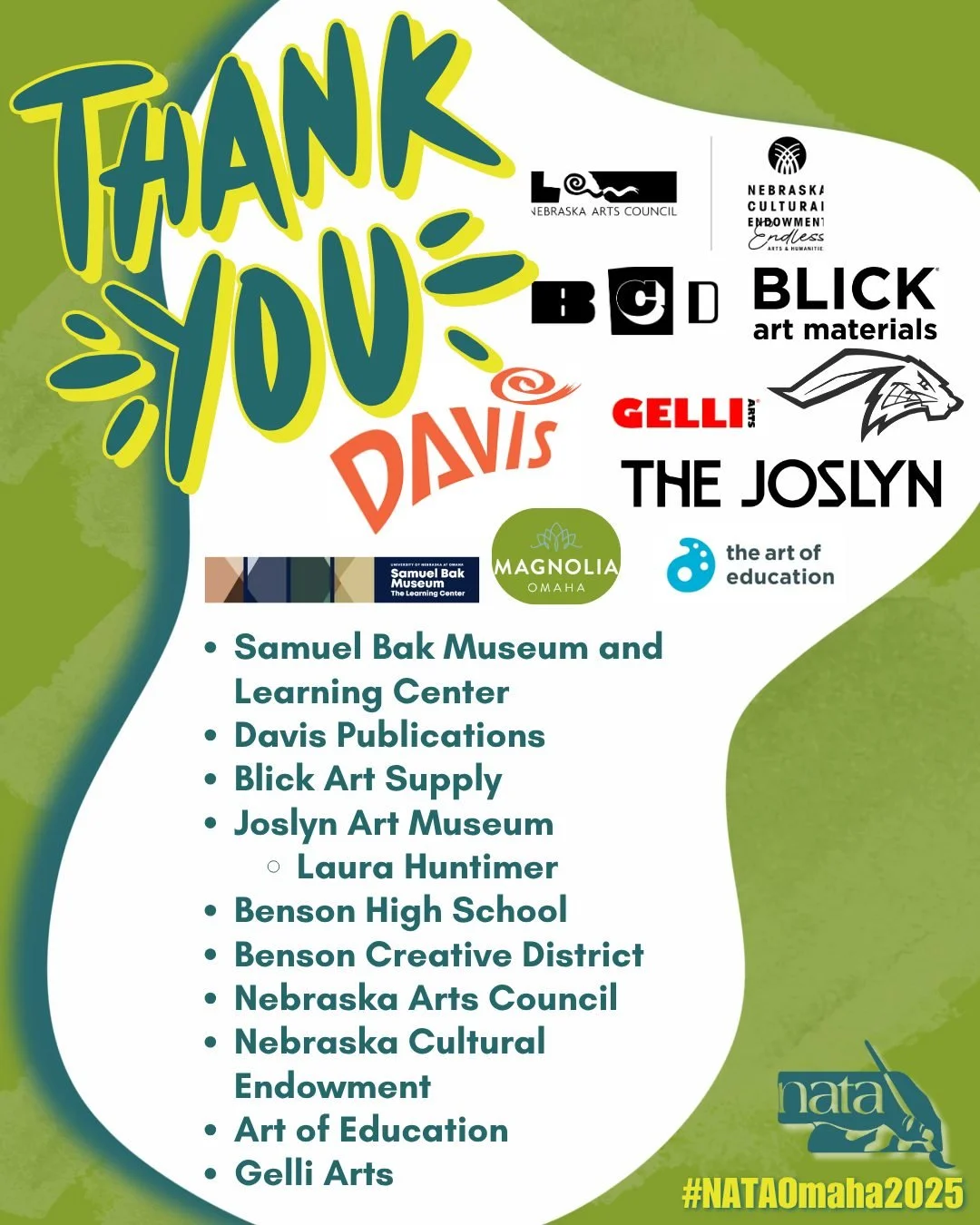 What a fantastic NATA Fall Conference! 🎉

A huge thank you to our incredible hosts for their tireless work and amazing hospitality. Everything ran so smoothly and the energy was fantastic! And of course, this event wouldn't have been possible withou