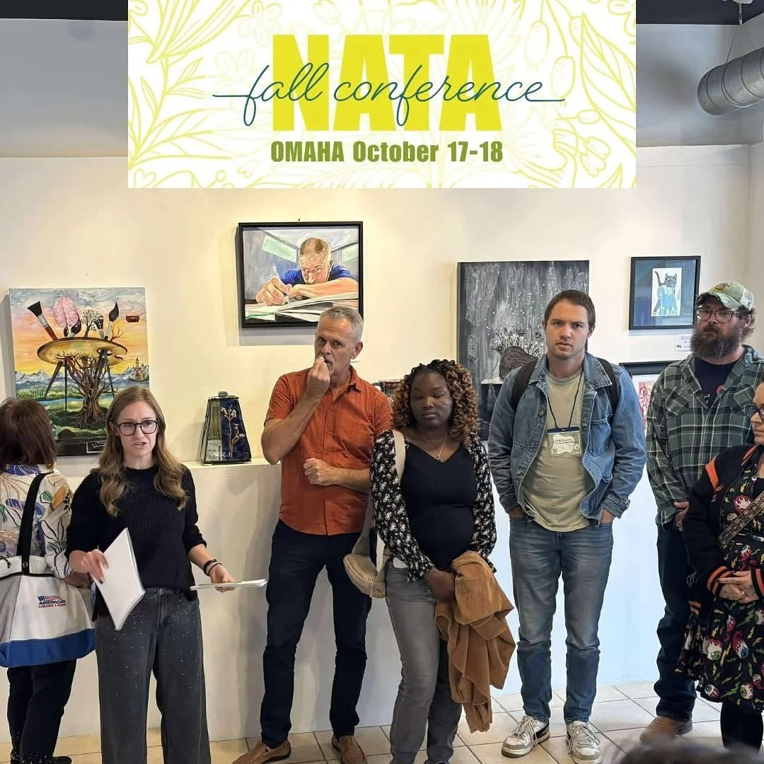 Day 2 of NATA Fall Conference in Omaha on Saturday at Benson High School and the @bensoncreativedistrict !

Do you have any photos of the awesome workshops and breakout sessions you attended? Share the magic of fall conference with us by tagging us o