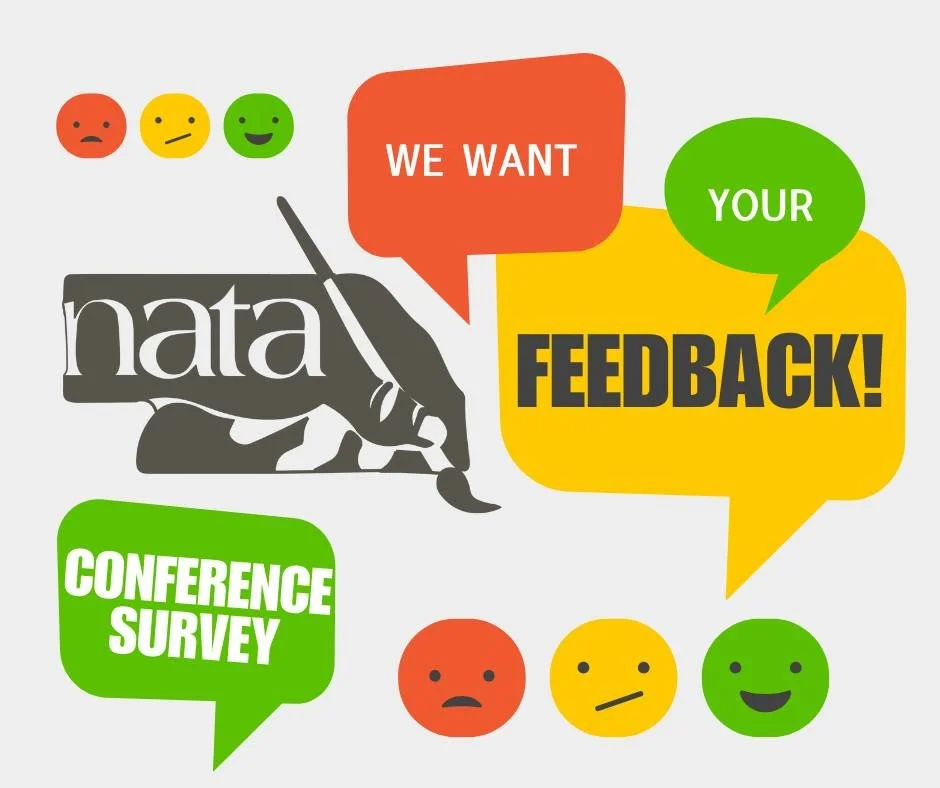 🗣️ Your Voice Matters: Help Shape the 2026 NATA Fall Conference!

The dust has settled, but the planning never stops! We hope you had a fantastic experience at this year's fall conference in Omaha.

Now, we need your critical feedback to make the 20