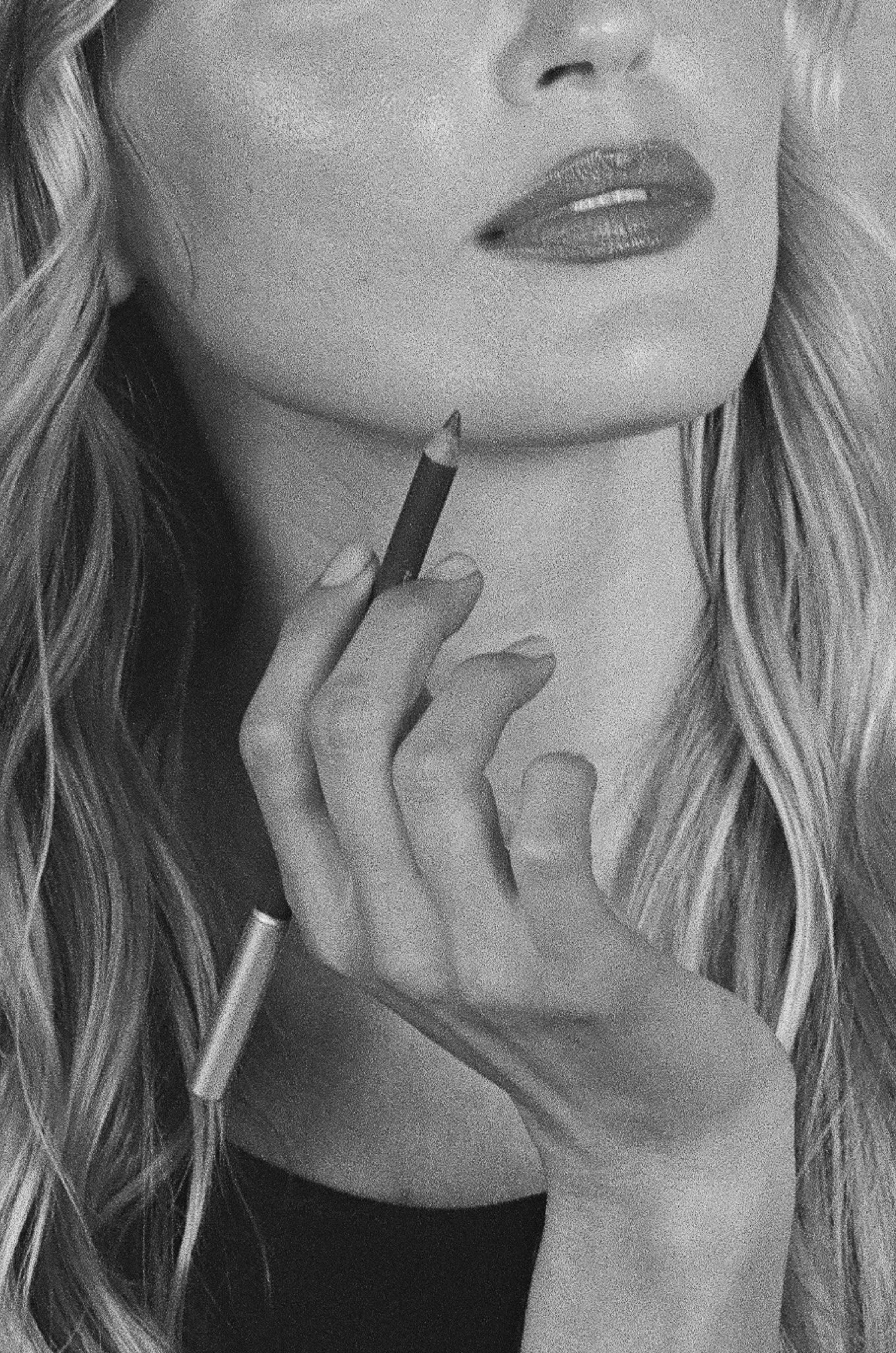 Martha Hunt x RMS Beauty for The Crystal Slipper Collection Shot on film by Ellen Gasper