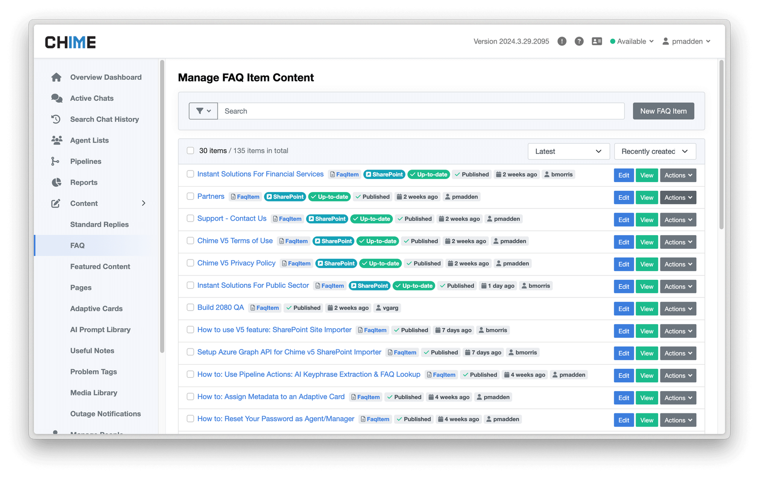 AI Chat with SharePoint and Microsoft Team integration