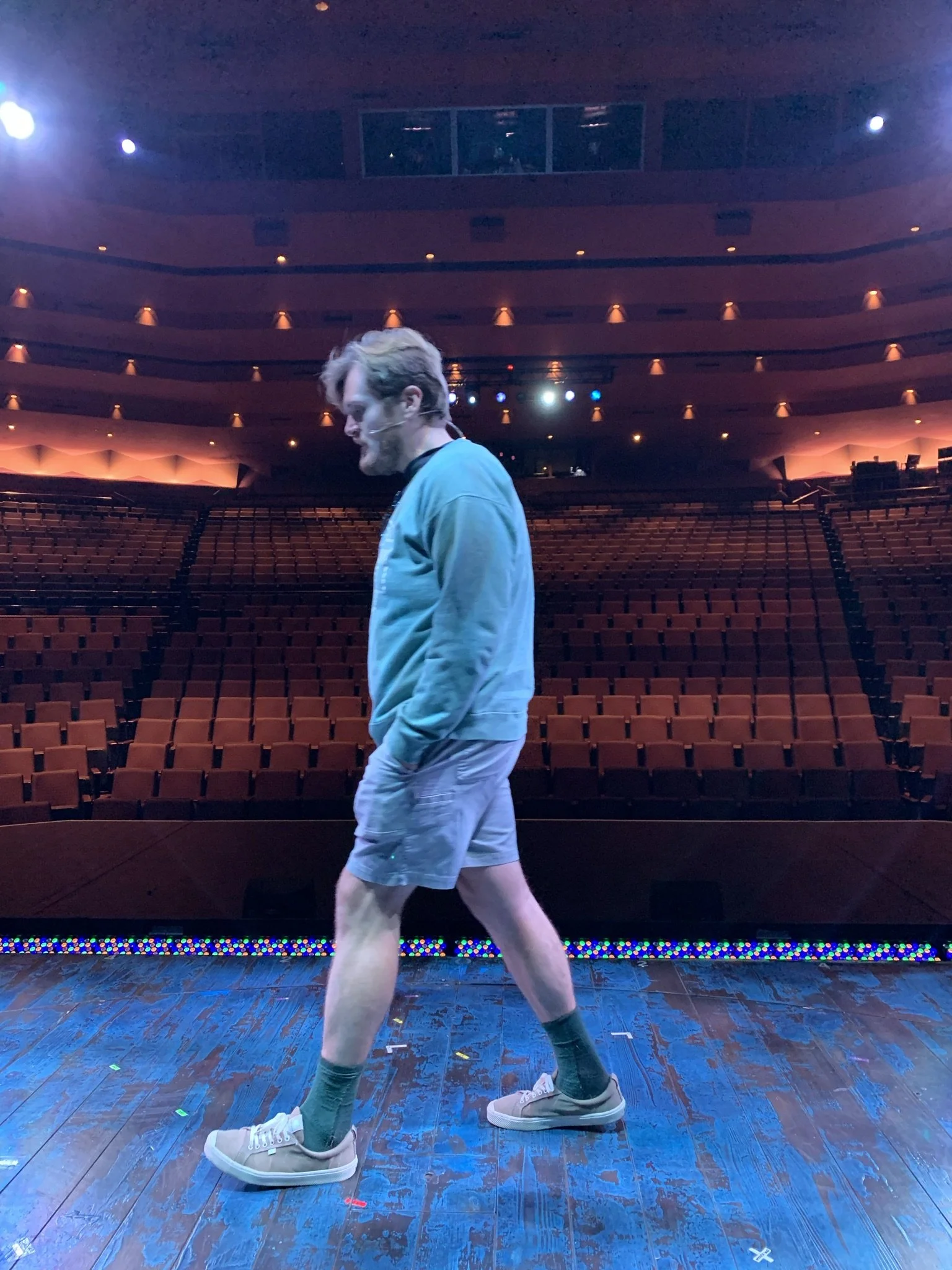 Come From Away soundcheck - Costa Mesa, CA - 2022