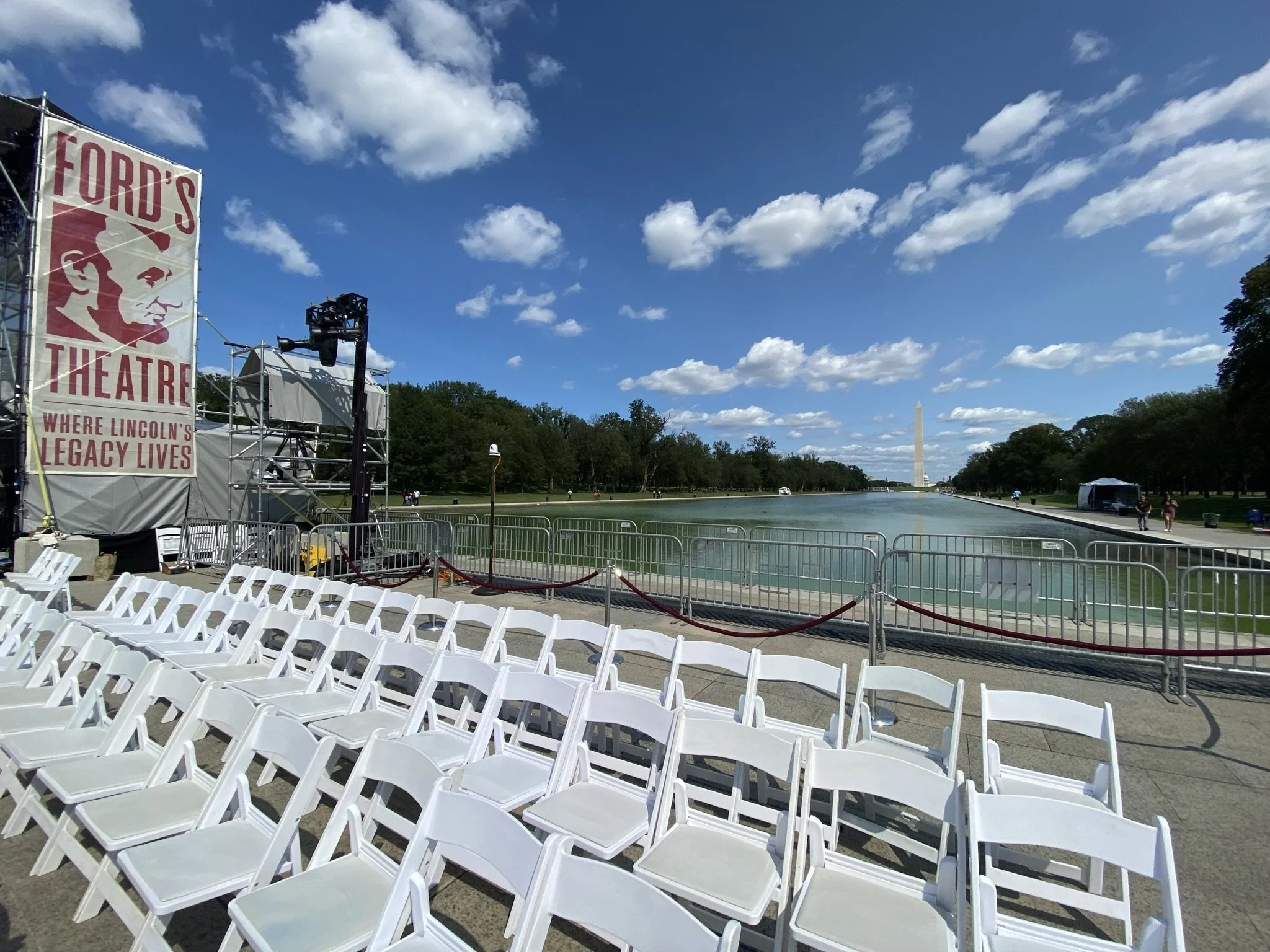 20th Anniversary of 9/11 - Come From Away in concert - Lincoln Memorial, Washington, D.C.