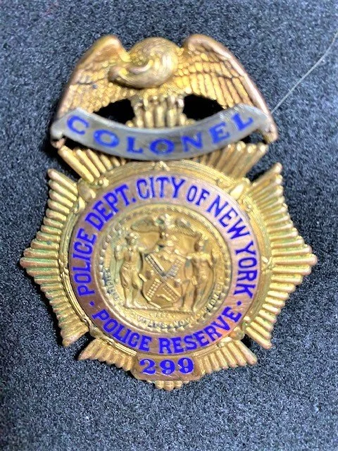 Colonel Police Path Photos — NYPD Antiques & Artifacts