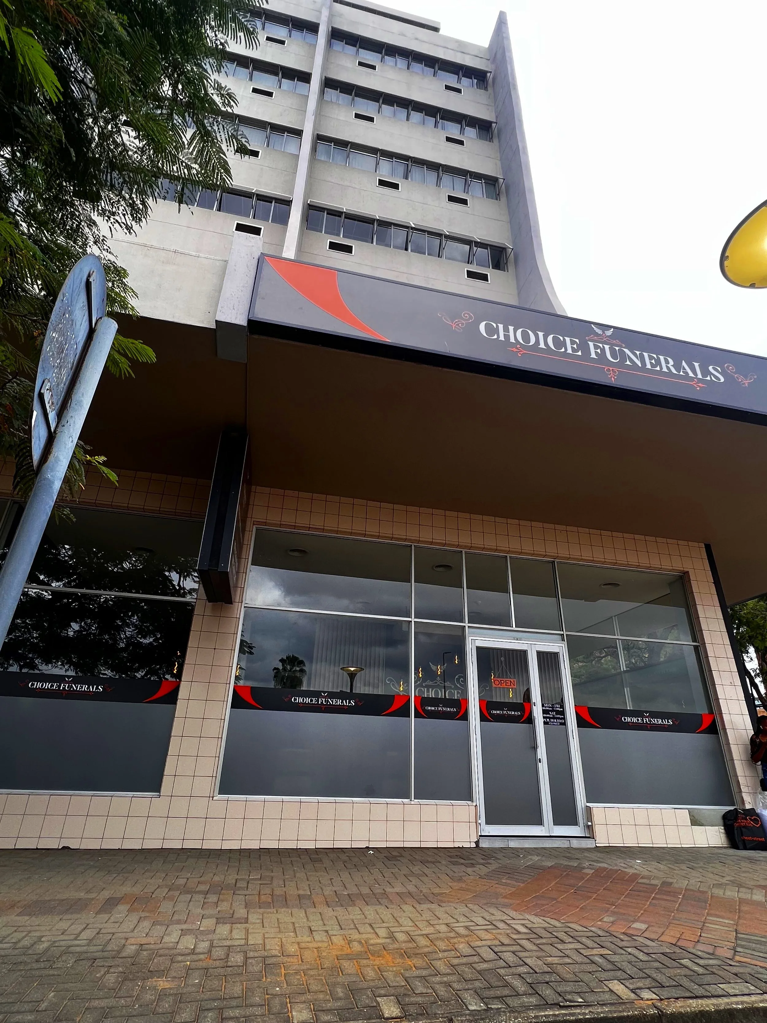 Choice Funerals headquarters.