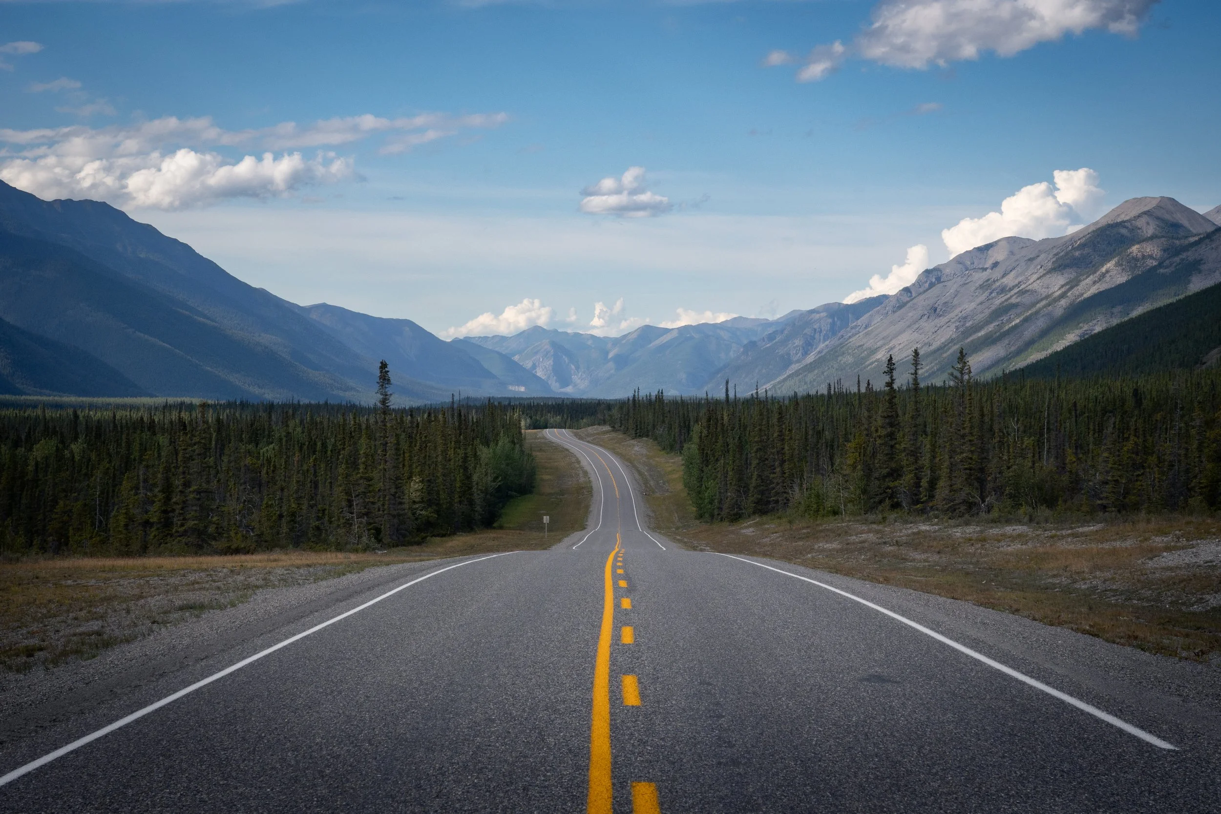 Welcome to the Northern Rockies, where the legendary Alaska Highway will take you through breathtaking mountain landscapes, without the kind of traffic you would encounter in the better known Alberta Rockies.