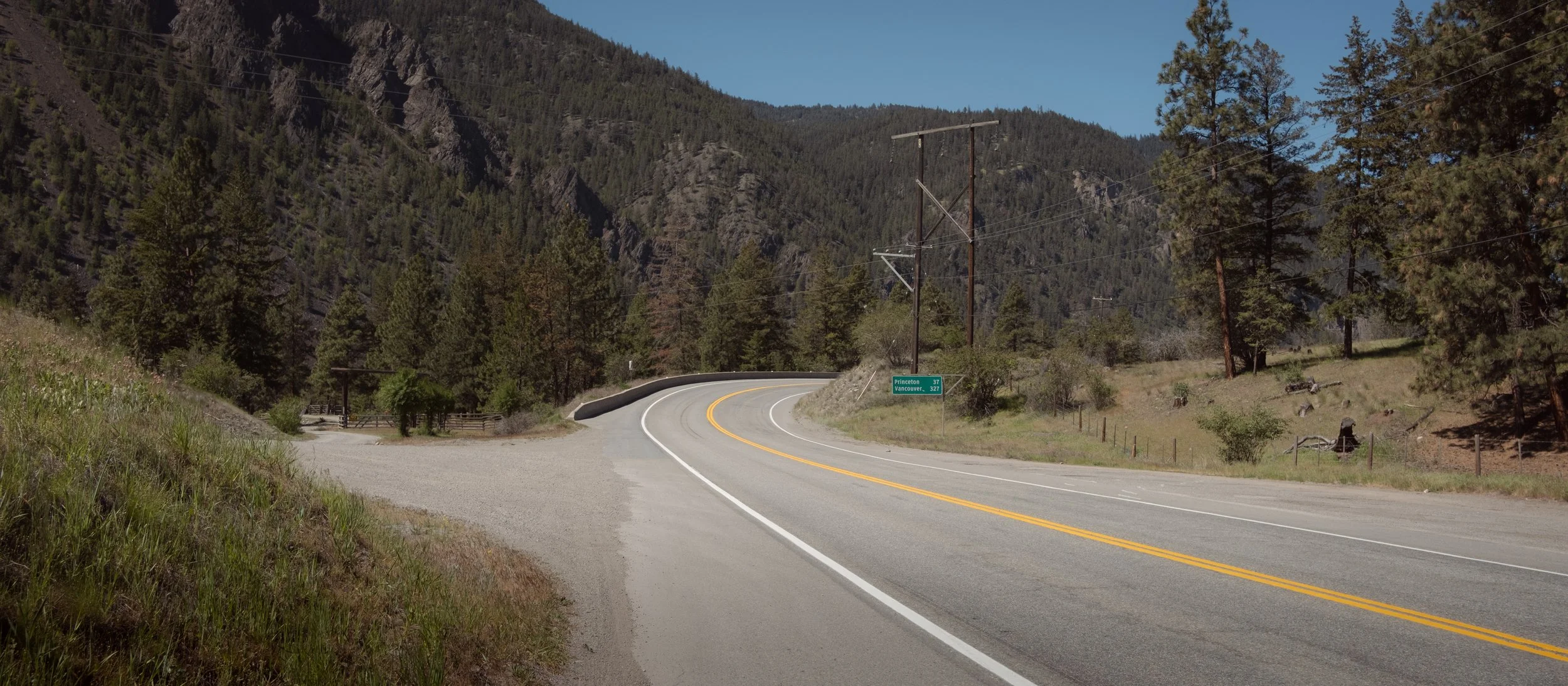 The Crowsnest Highway between Hope and Osoyoos definitely has that Western movie feel as well!