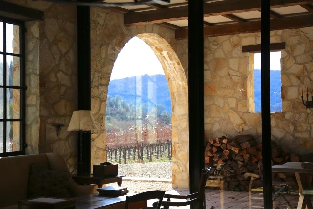 View from the tasting room