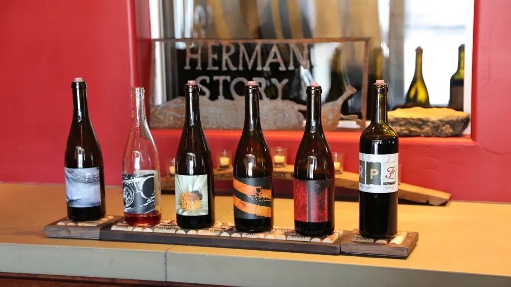 The Herman Story tasting line-up