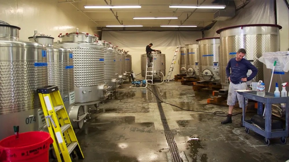 Fermentation tanks