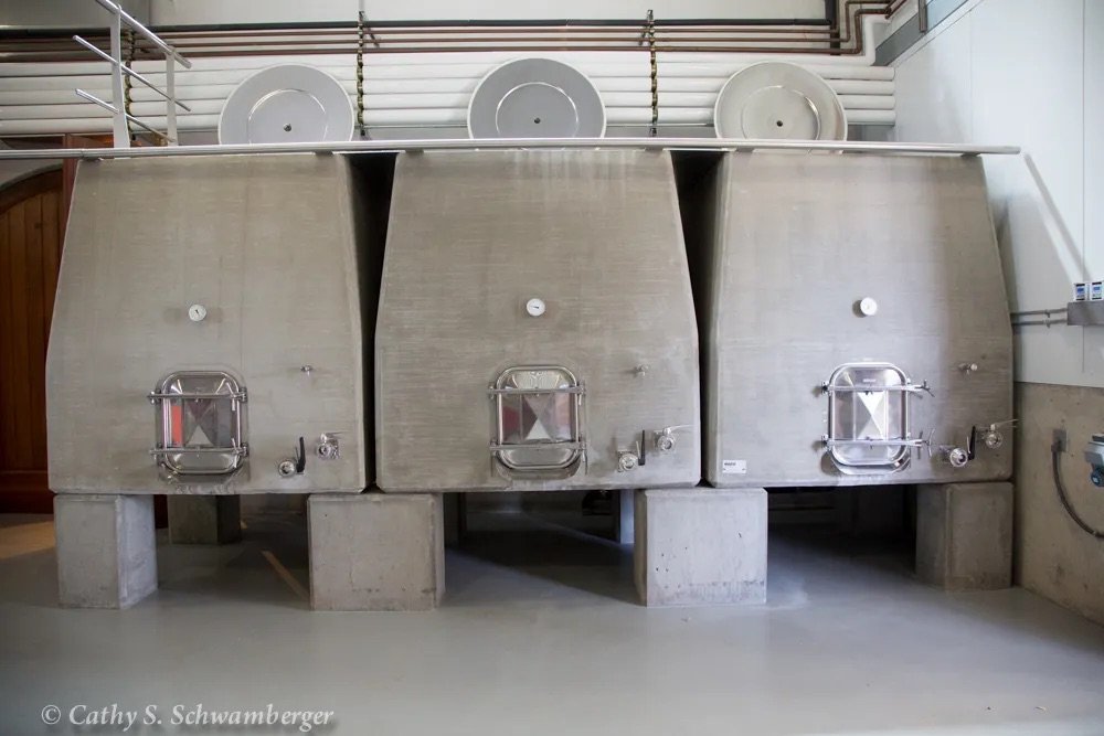 Cement fermentation tanks