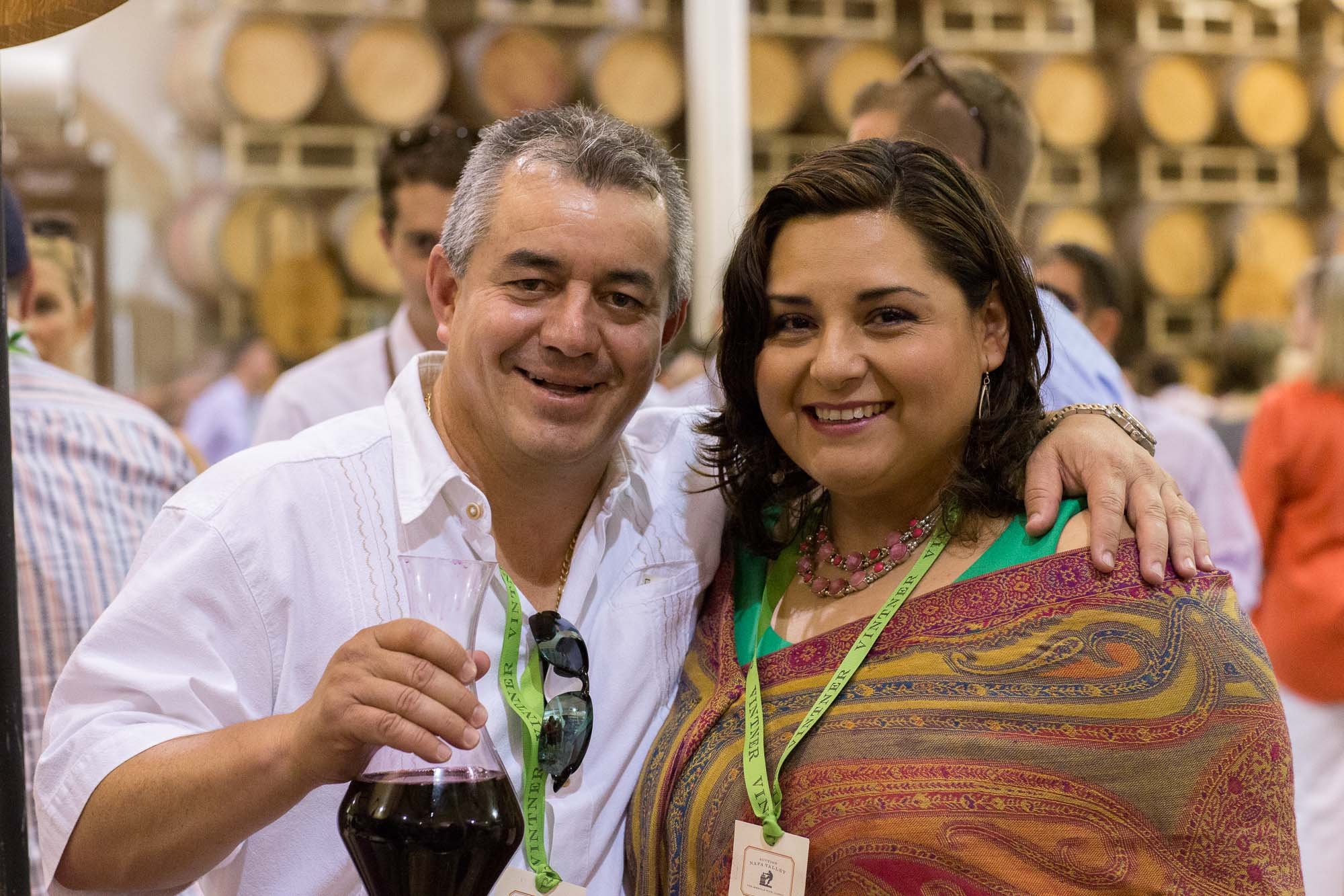 Rolando and Lorena Herrera, vintners at Mi Sueño