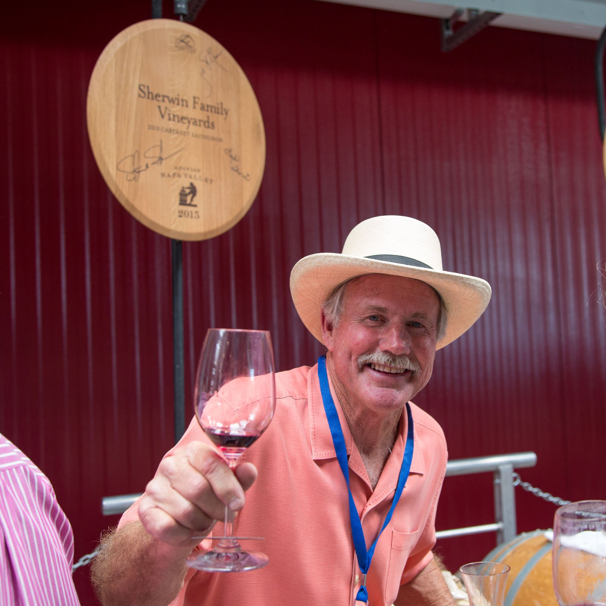 Steve Sherwin, vintner at Sherwin Family Vineyards