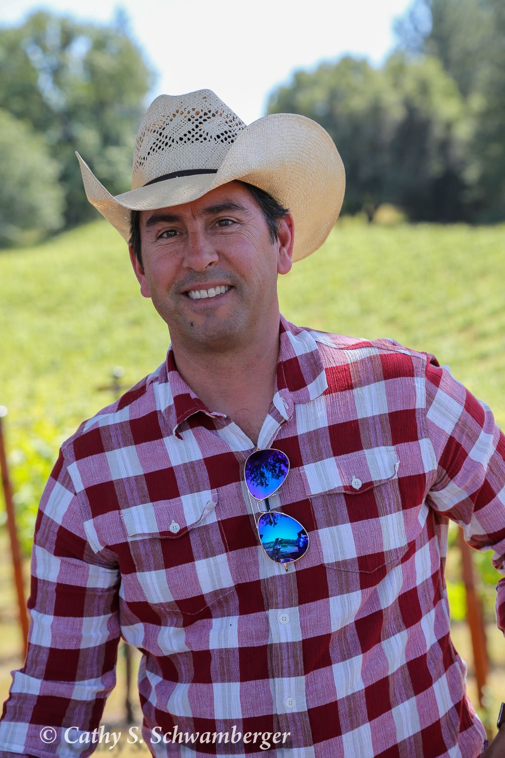 Andy Erickson, winemaker and vintner for Favia Wines