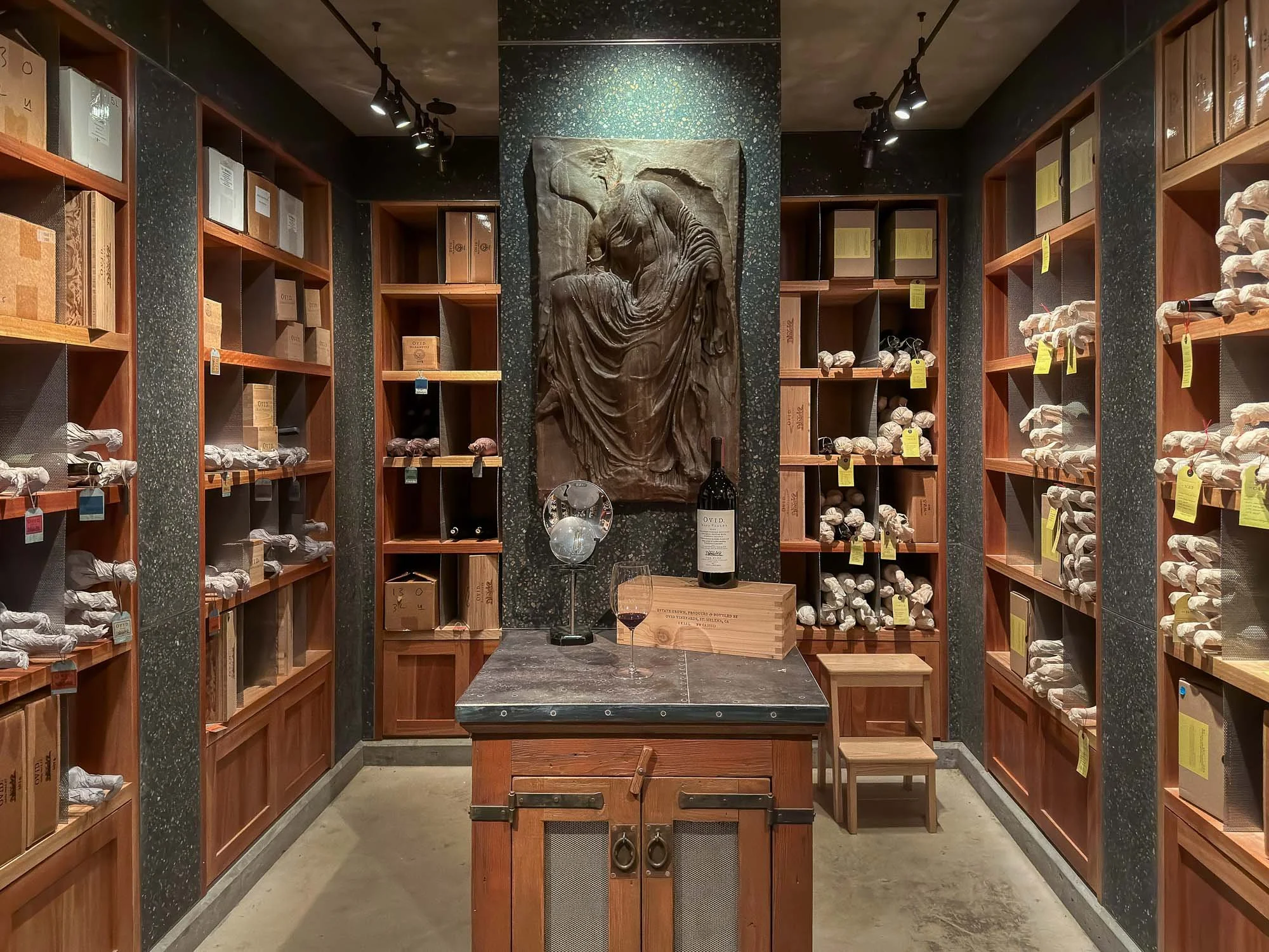 OVID's library of wines