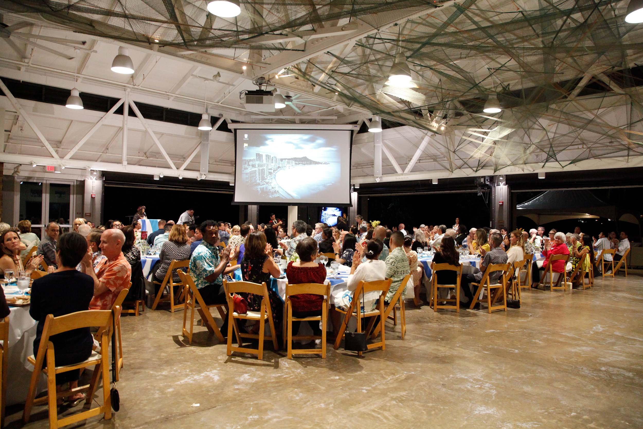 Dinner event at the Ho'okupu Center.