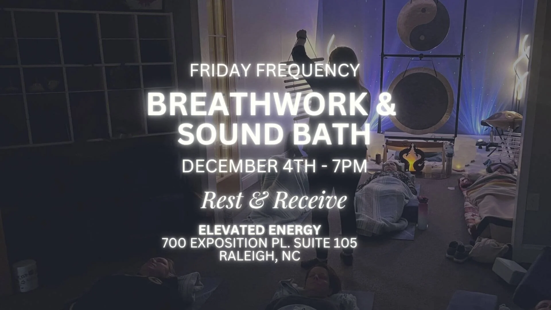 Sound Bath and Breathwork Ceremony in Raleigh NC