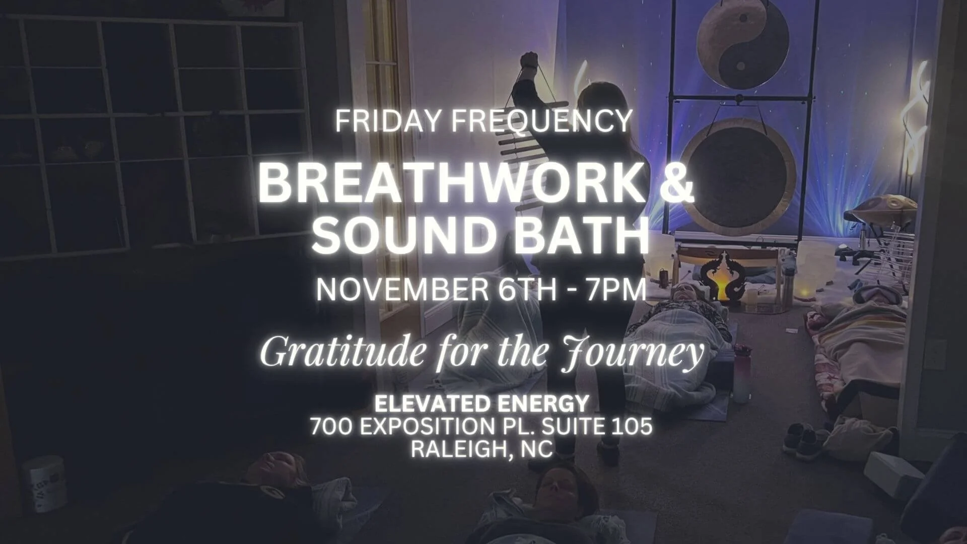 Breathwork and Sound Bath in Raleigh NC